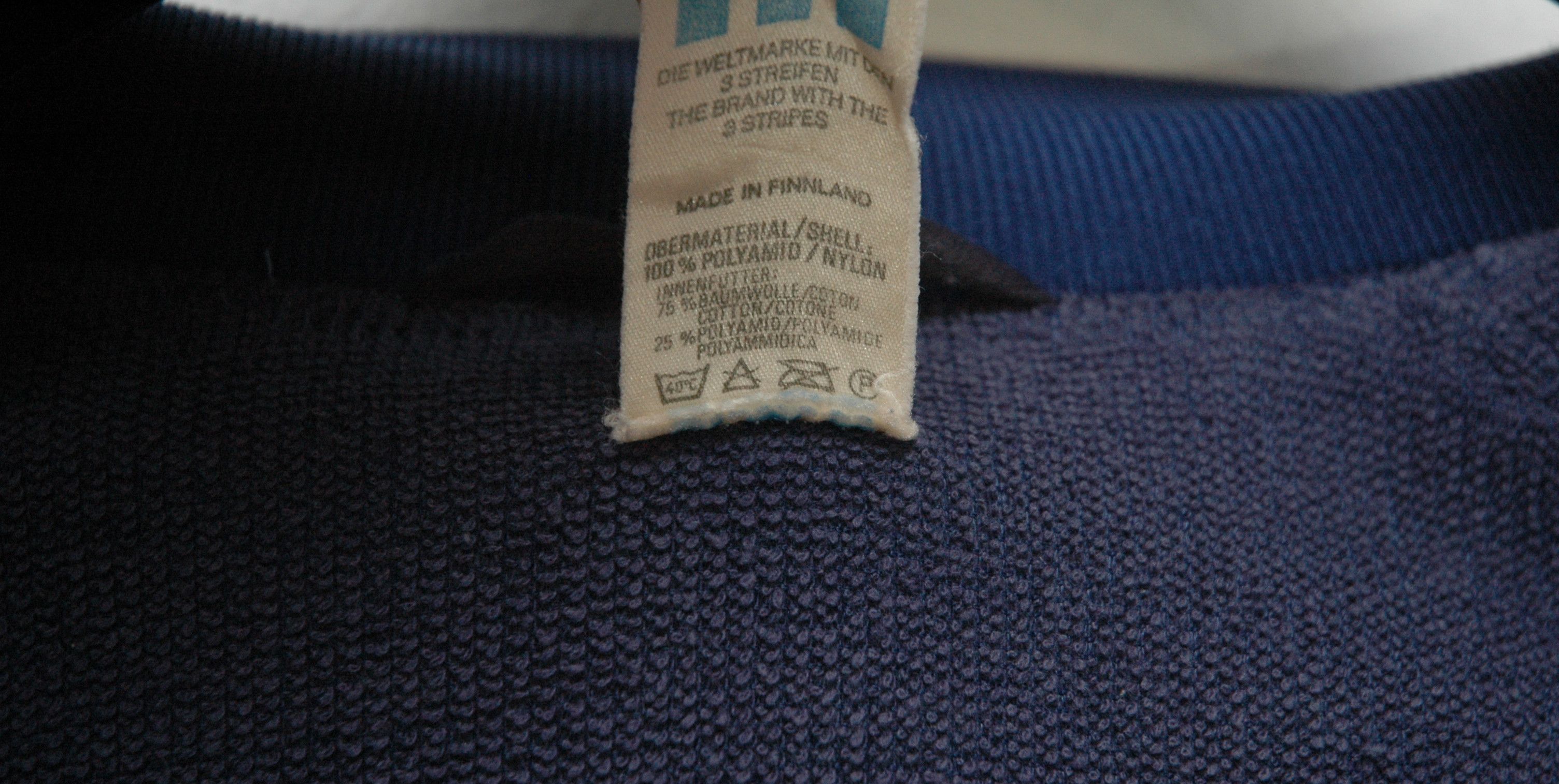 Adidas Adidas Vintage 90s Bomber Made in Finland Size US M / EU 48-50 / 2 - 7 Thumbnail