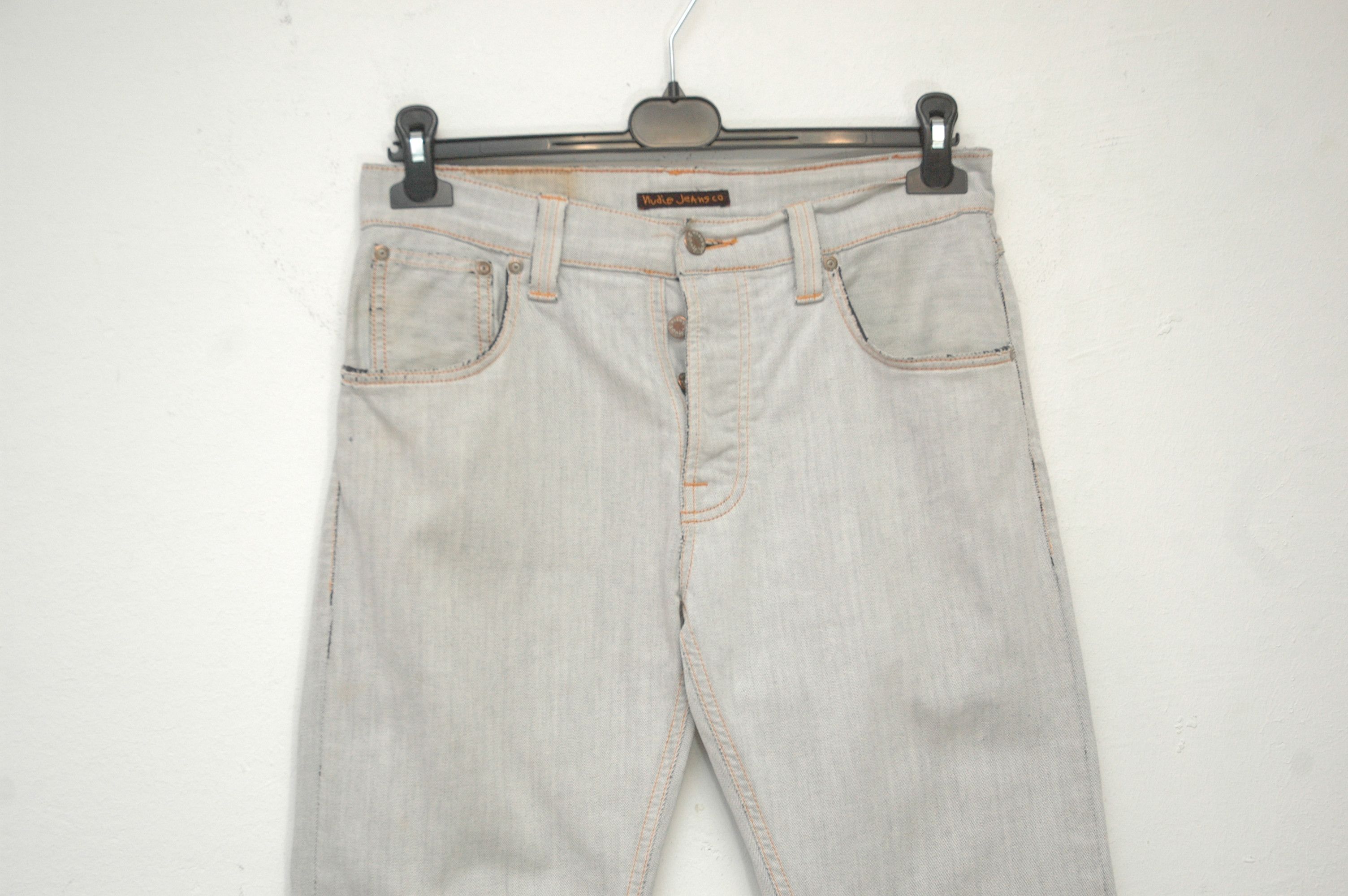 Nudie Jeans Nudie Jeans Big Bengt Revesed Indigo Made in Italy Size US 30 / EU 46 - 1 Thumbnail