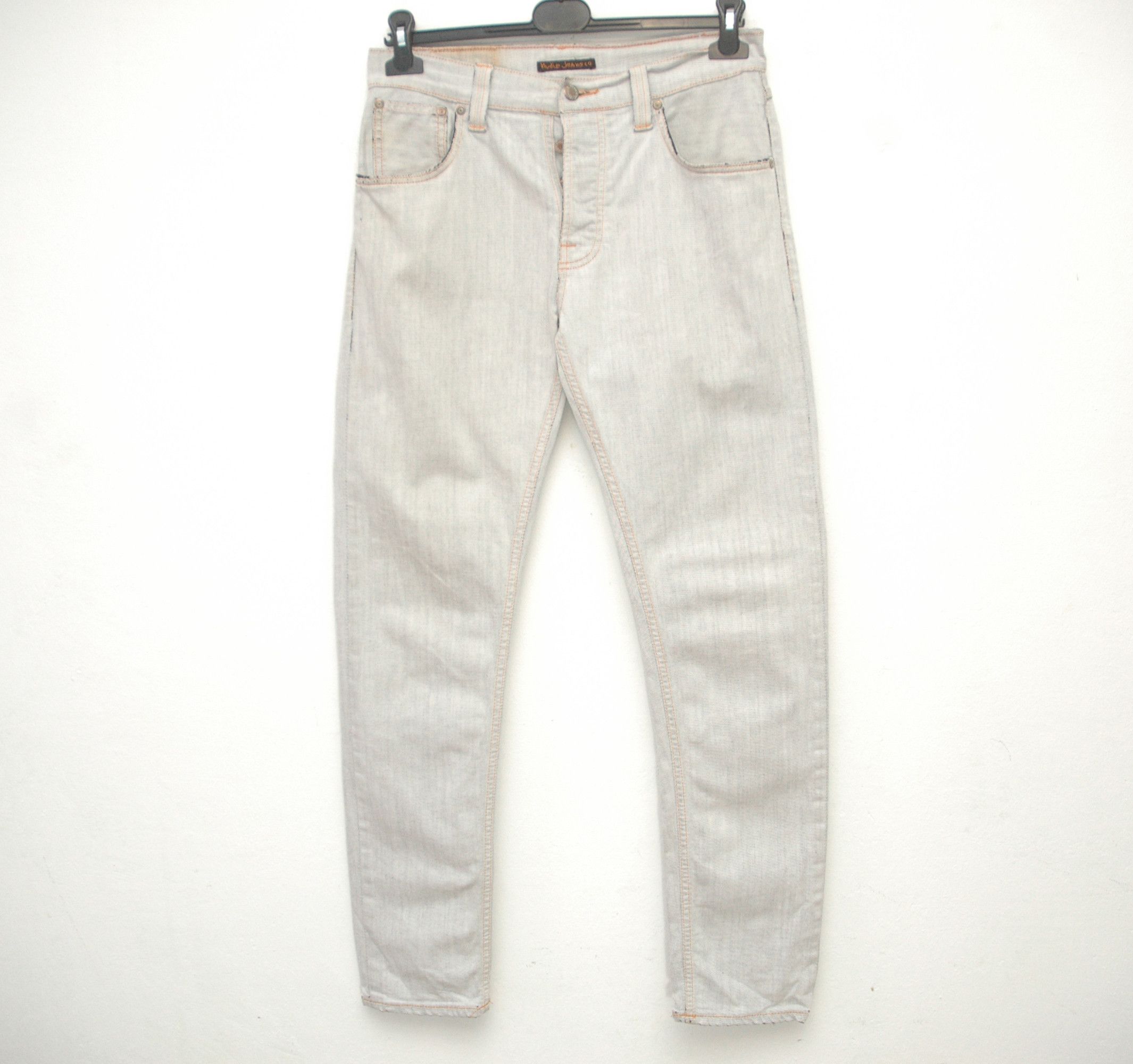 Nudie Jeans Nudie Jeans Big Bengt Revesed Indigo Made in Italy Size US 30 / EU 46 - 2 Thumbnail