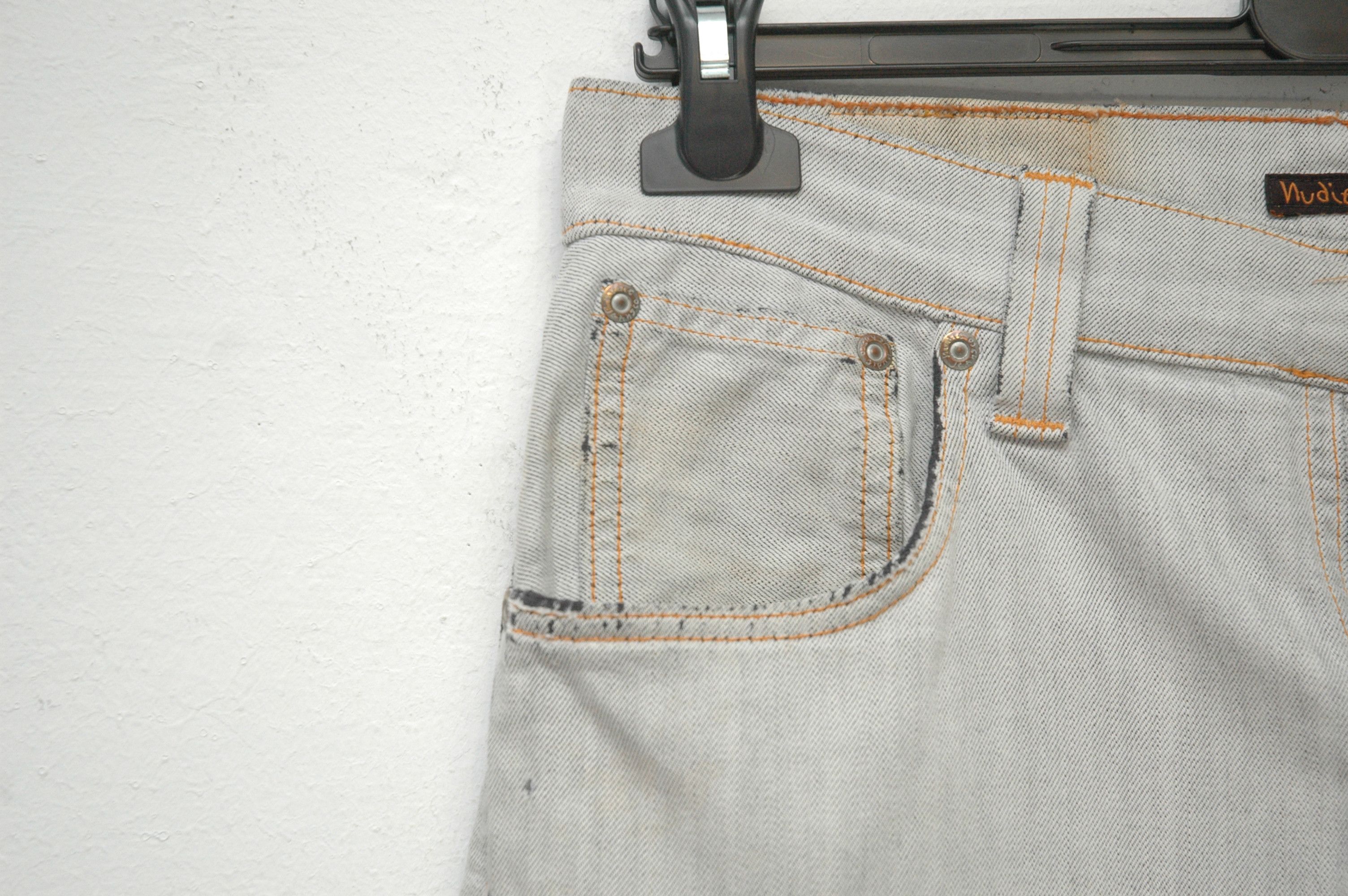 Nudie Jeans Nudie Jeans Big Bengt Revesed Indigo Made in Italy Size US 30 / EU 46 - 3 Thumbnail