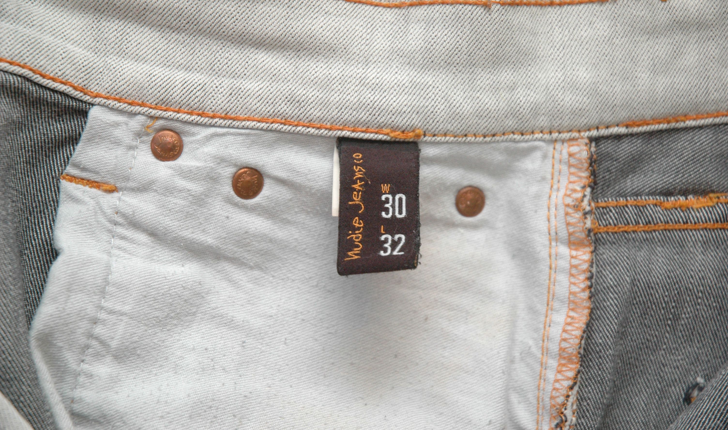 Nudie Jeans Nudie Jeans Big Bengt Revesed Indigo Made in Italy Size US 30 / EU 46 - 11 Thumbnail