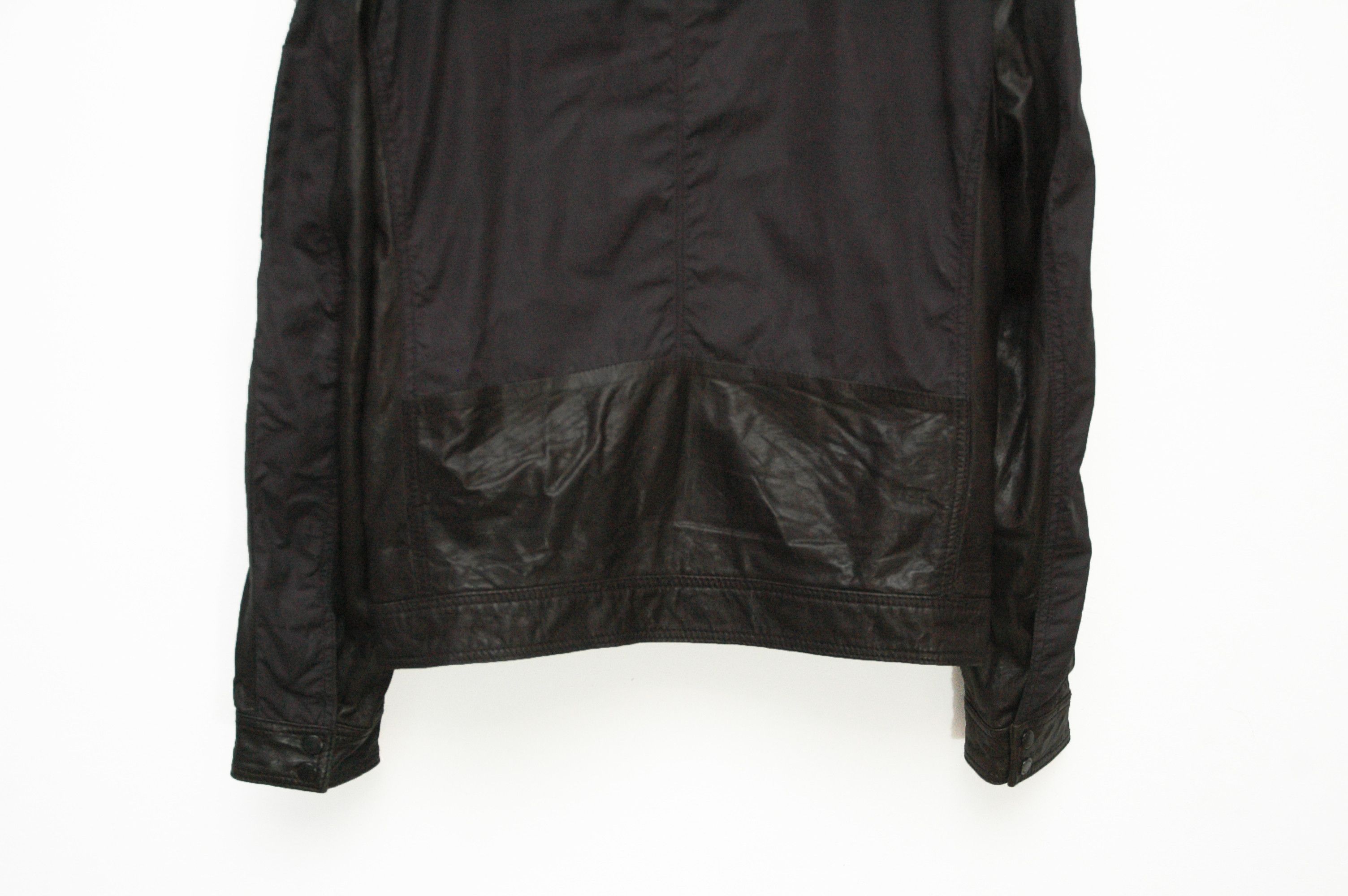 Strellson Strellson Lambskin Leather + Nylon Jacket Size US S / EU 44-46 / 1 - 14 Thumbnail