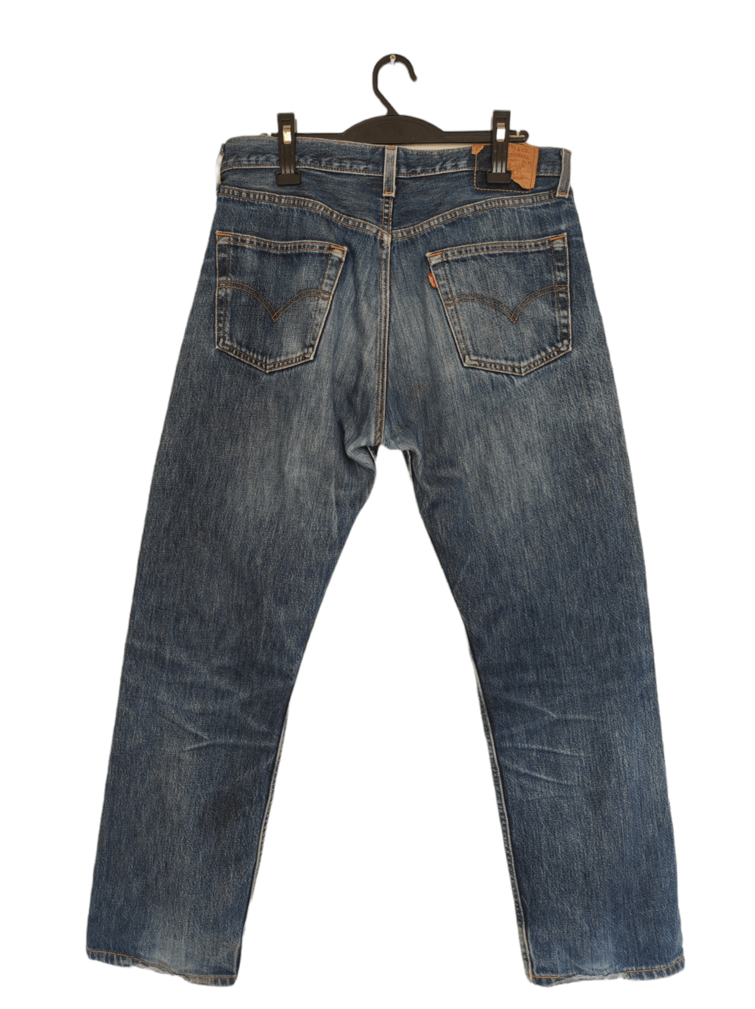 Levi's × Levi's Vintage Clothing Vintage Levi's 501 Ripped Distressed Faded Levi's Denim Size US 34 / EU 50 - 3 Thumbnail