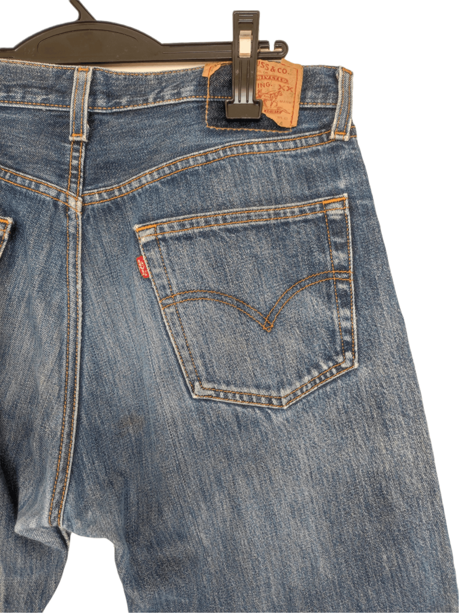 Levi's × Levi's Vintage Clothing Vintage Levi's 501 Ripped Distressed Faded Levi's Denim Size US 34 / EU 50 - 7 Thumbnail