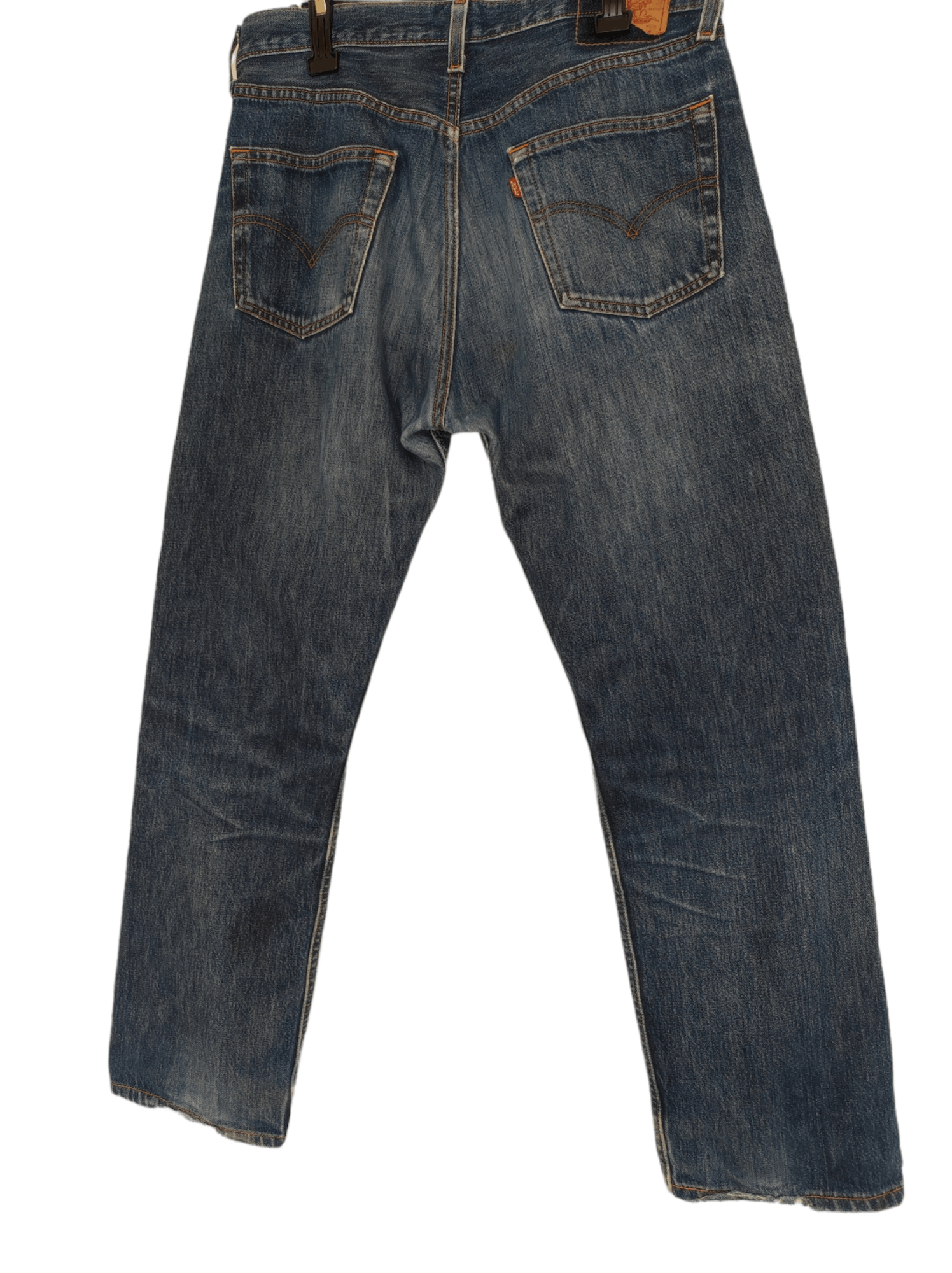 Levi's × Levi's Vintage Clothing Vintage Levi's 501 Ripped Distressed Faded Levi's Denim Size US 34 / EU 50 - 4 Thumbnail
