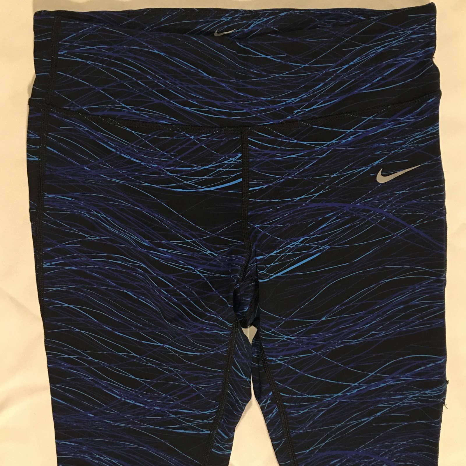 Nike Nike Dri-Fit Mesh Reflective Training Tights Leggings Pants Size 29" - 4 Thumbnail