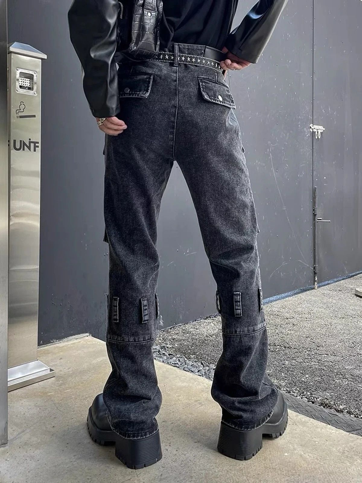 Japanese Brand × Vintage Retro punk pants Size US 32 / EU 48 - 3 Thumbnail