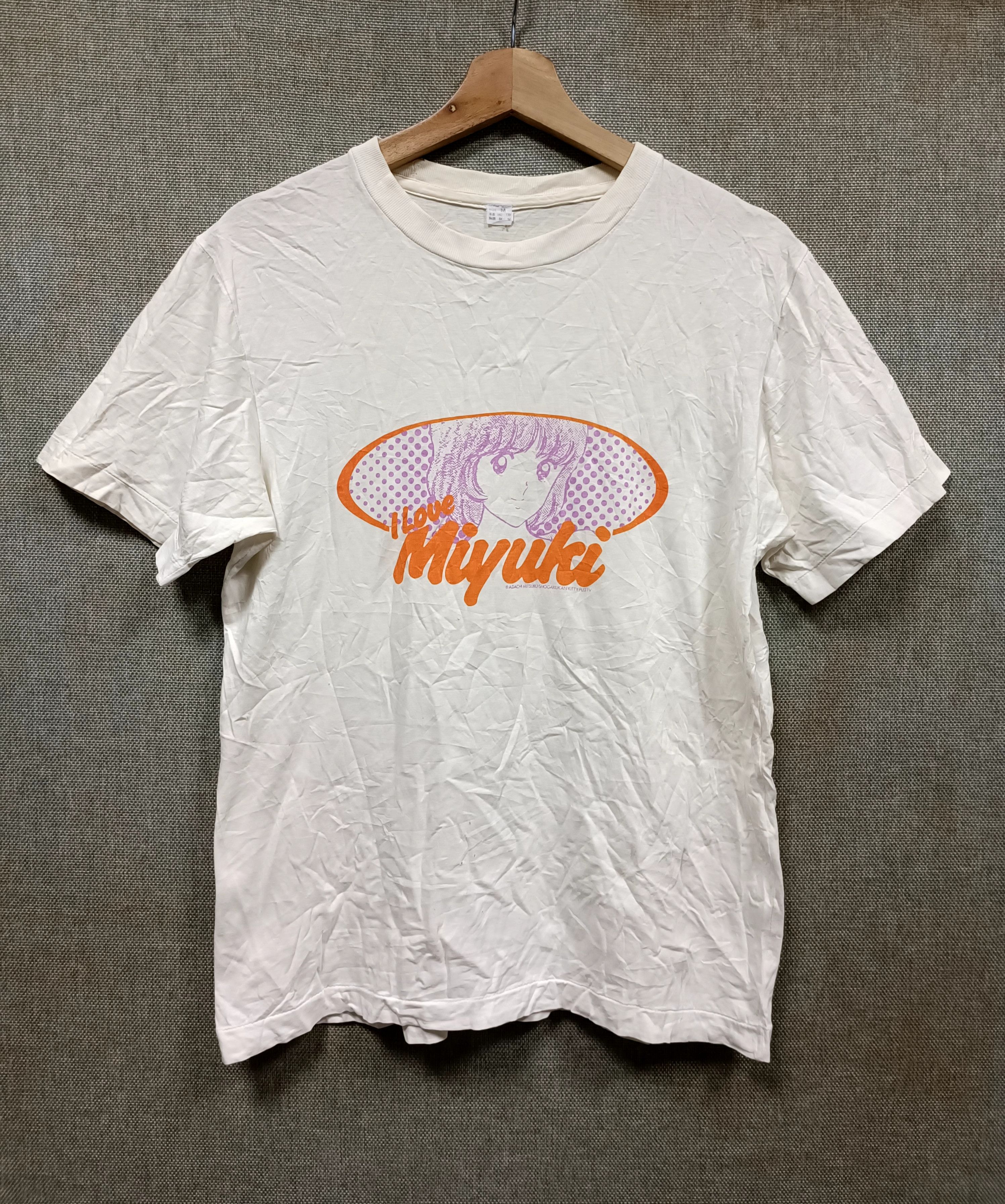 Anime Vintage 90s Mitsuru Adachi H2 Tough Manga Japanese Anime Tee Size US S / EU 44-46 / 1 - 1 Thumbnail