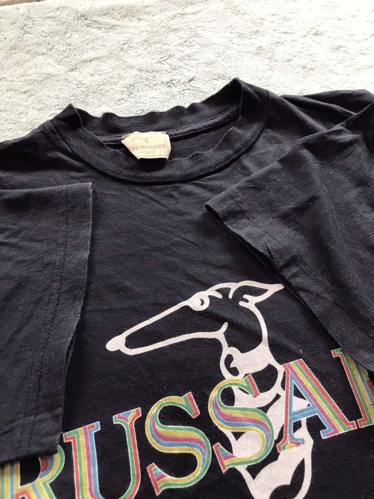 Designer × Trussardi Trussardi Big Logo Size US L / EU 52-54 / 3 - 3 Thumbnail