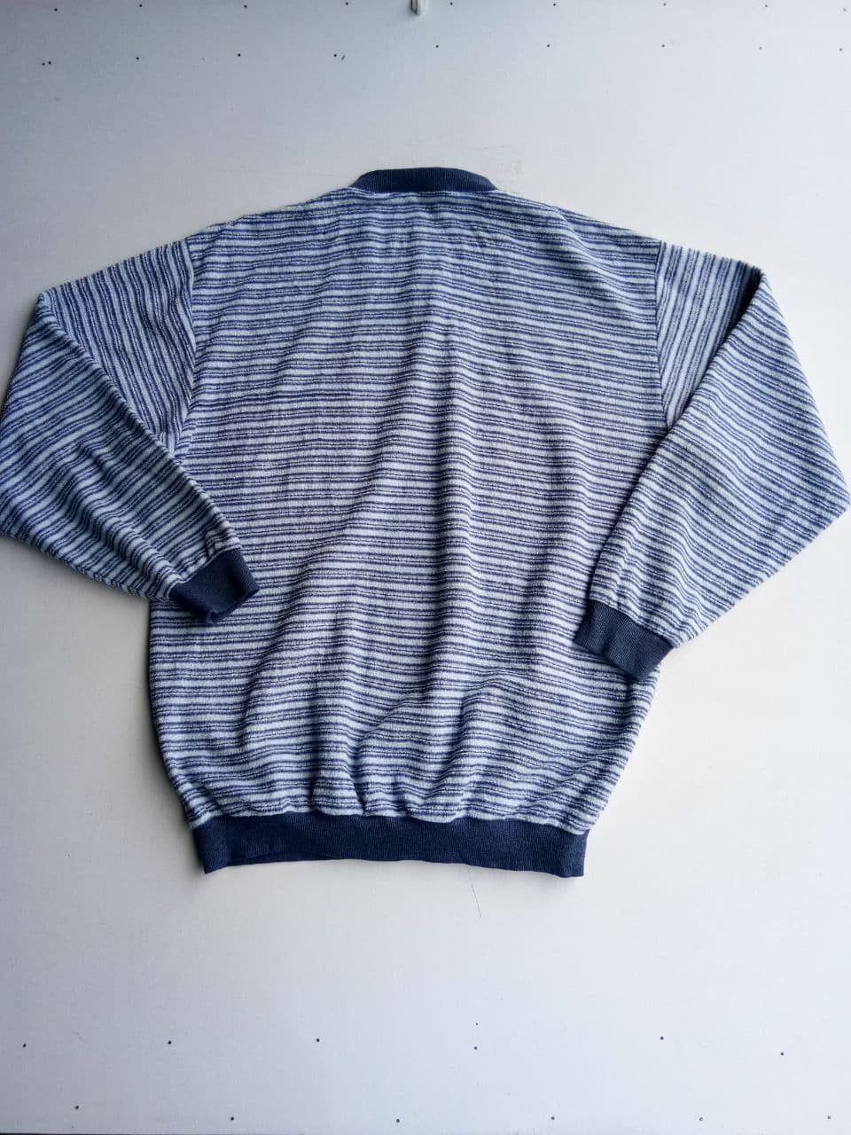 Designer Vintage Gunze Fashion Striped Sweatshirt Size US XL / EU 56 / 4 - 3 Thumbnail