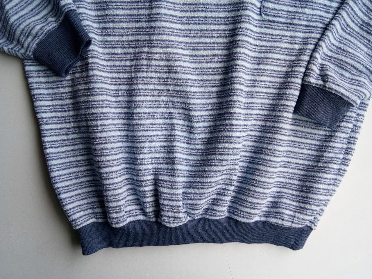 Designer Vintage Gunze Fashion Striped Sweatshirt Size US XL / EU 56 / 4 - 6 Thumbnail
