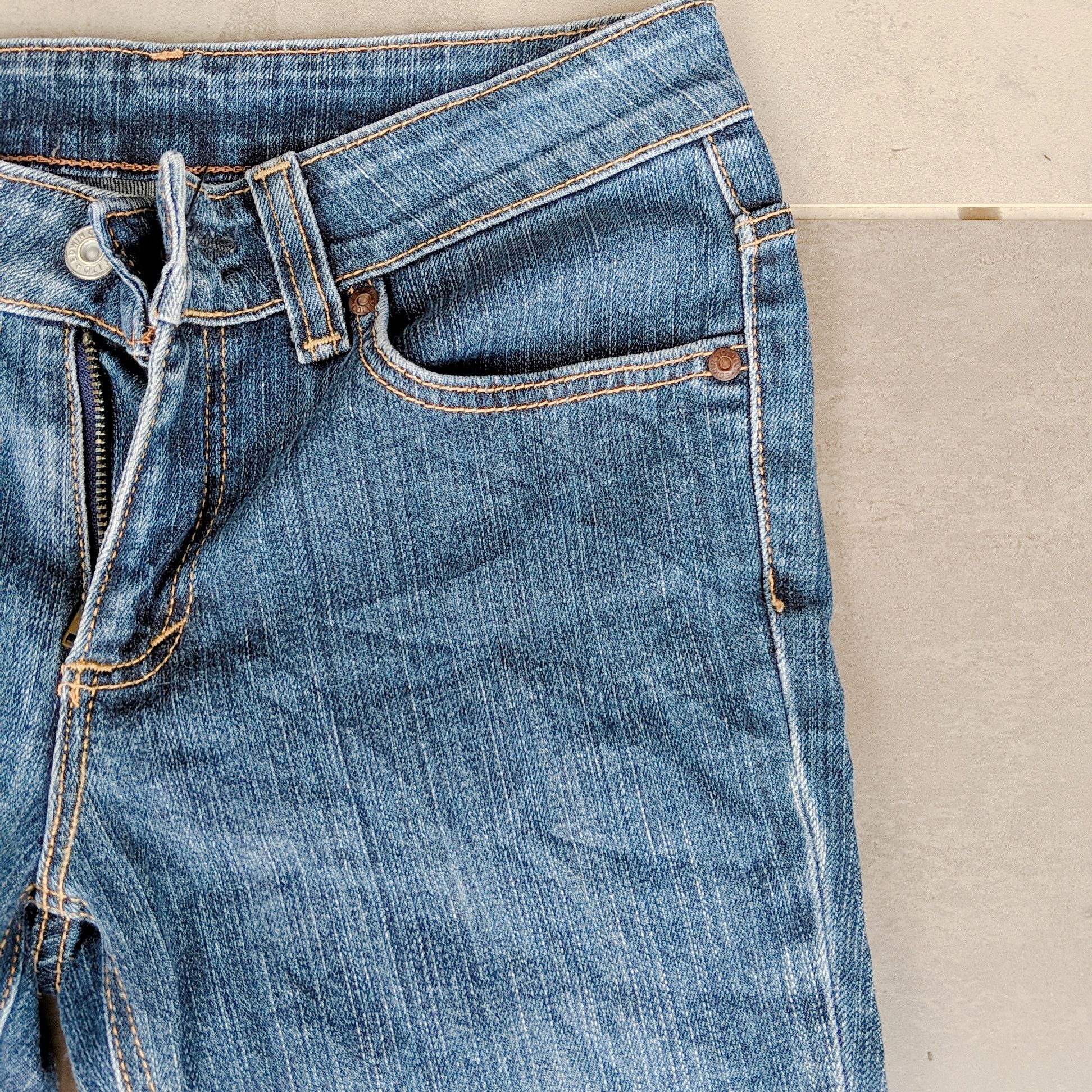 Edwin Vintage EDWIN Japan 28x30 Light Wash Denim Pants Size US 28 / EU 44 - 10 Thumbnail