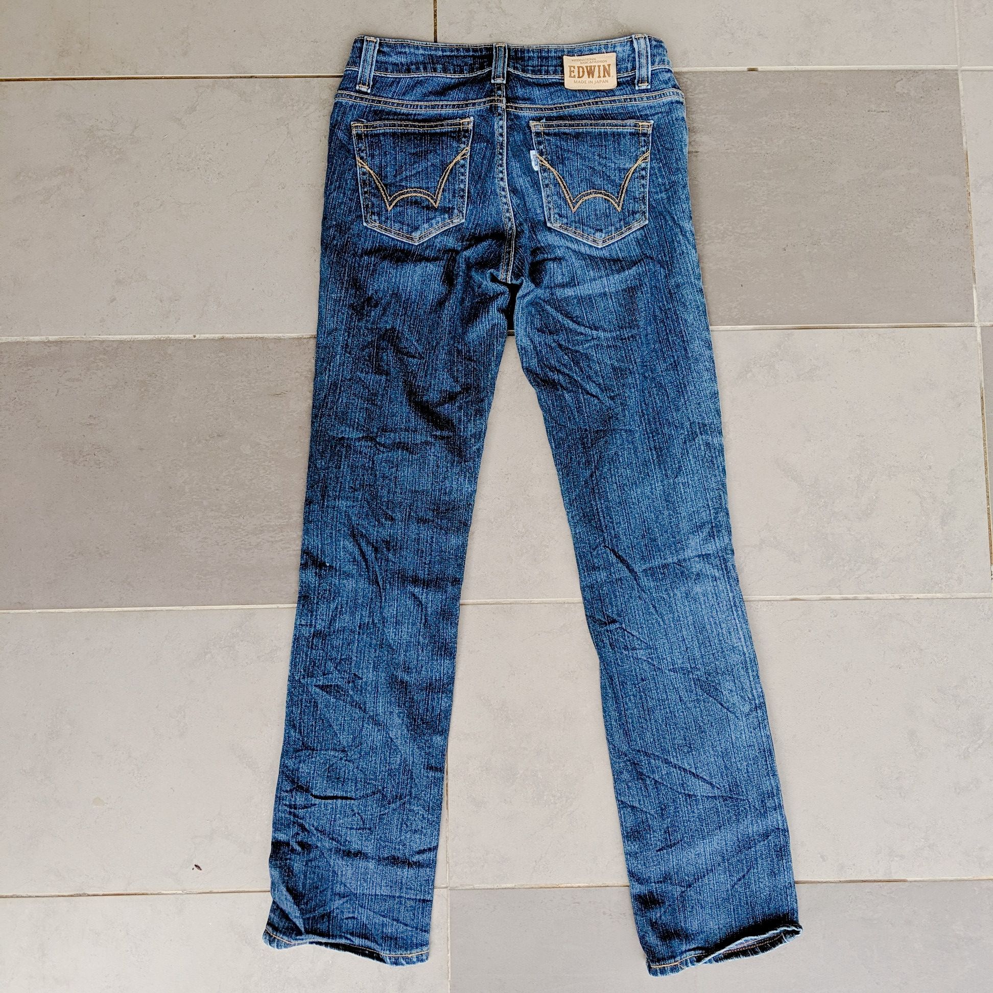 Edwin Vintage EDWIN Japan 28x30 Light Wash Denim Pants Size US 28 / EU 44 - 6 Thumbnail