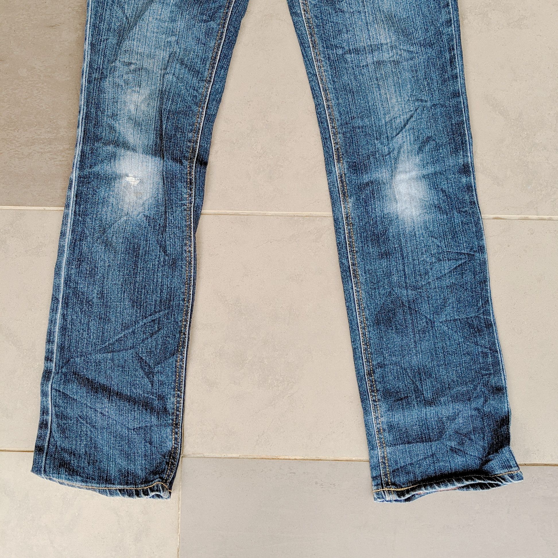 Edwin Vintage EDWIN Japan 28x30 Light Wash Denim Pants Size US 28 / EU 44 - 9 Thumbnail