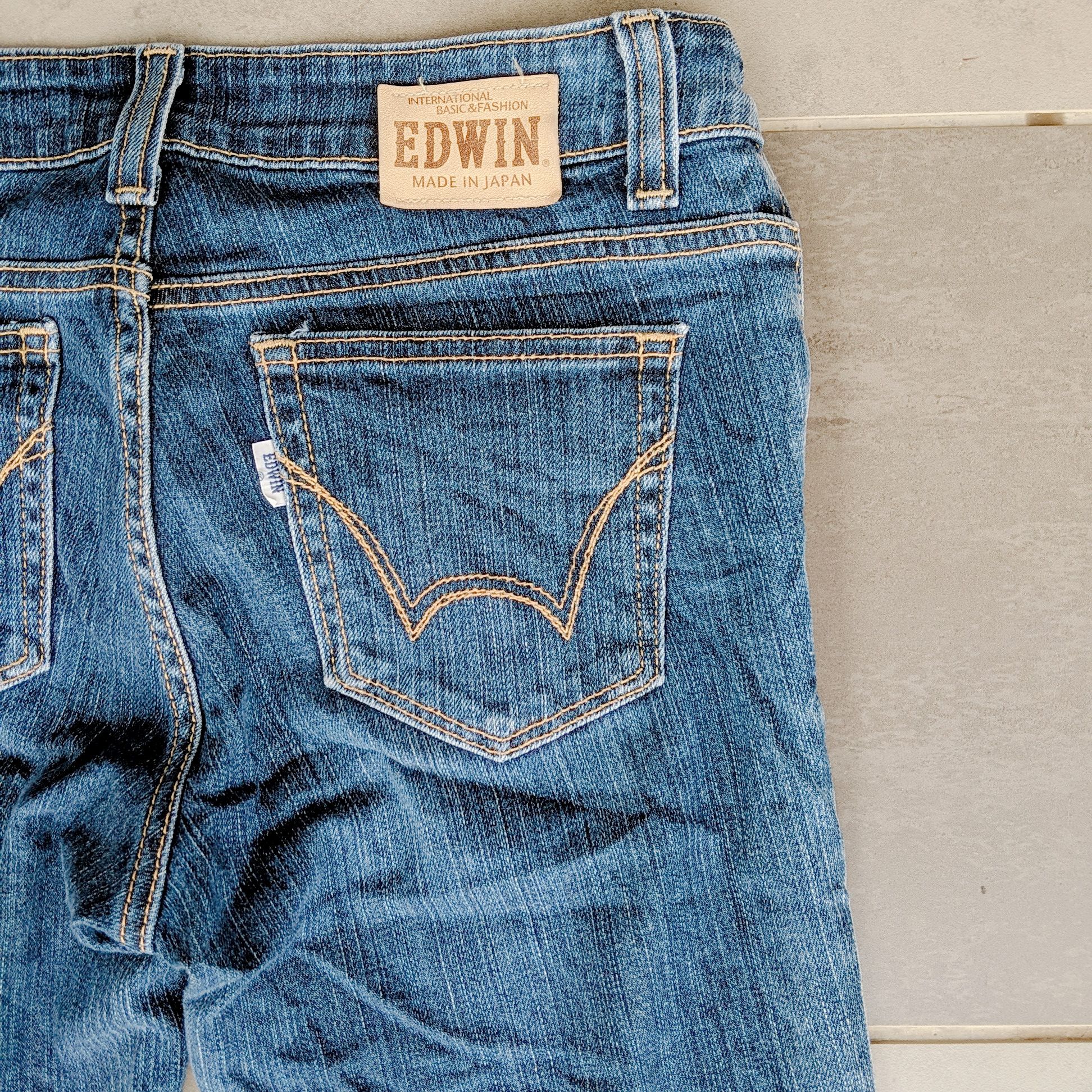 Edwin Vintage EDWIN Japan 28x30 Light Wash Denim Pants Size US 28 / EU 44 - 2 Thumbnail