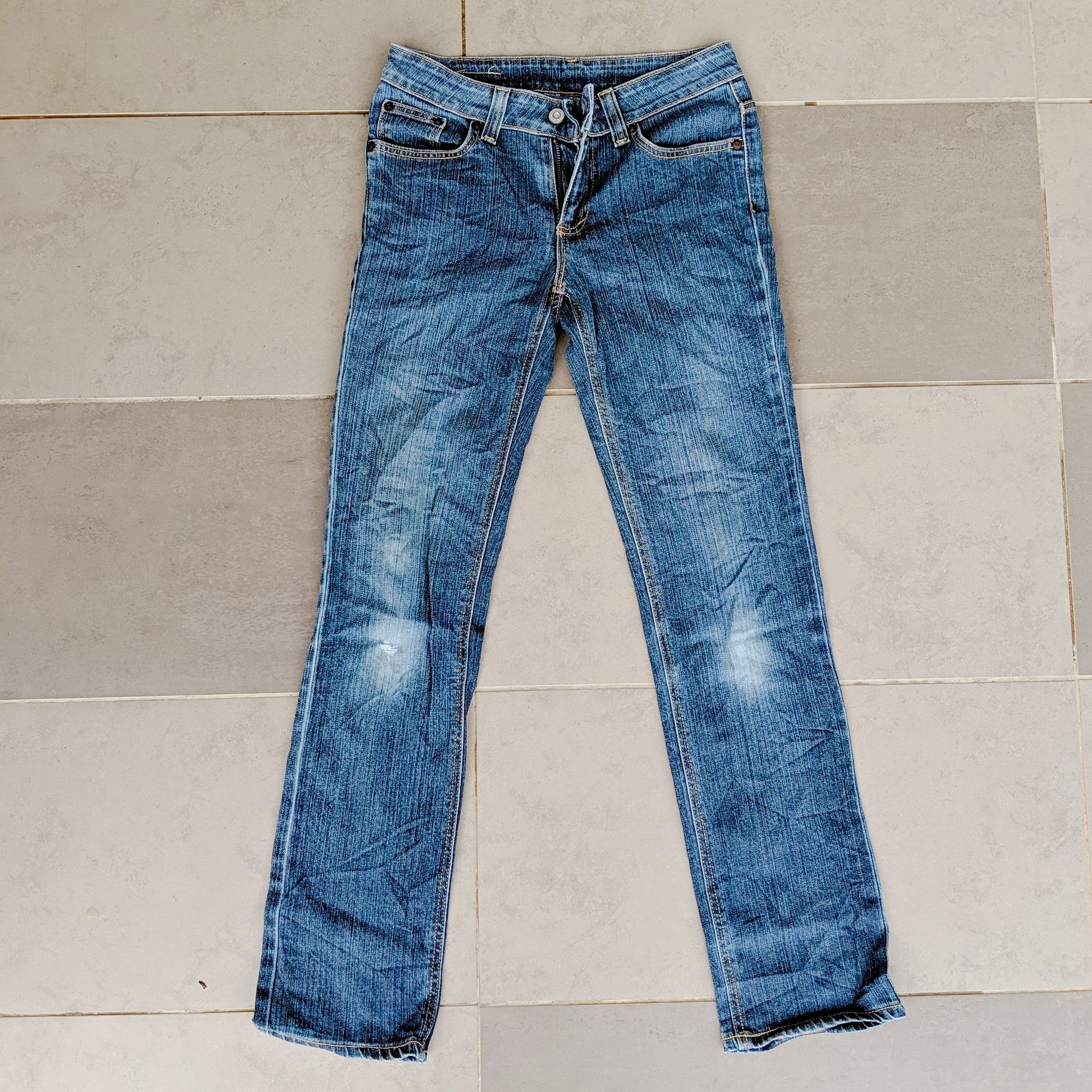 Vintage EDWIN Japan 28x30 Light Wash Denim Pants