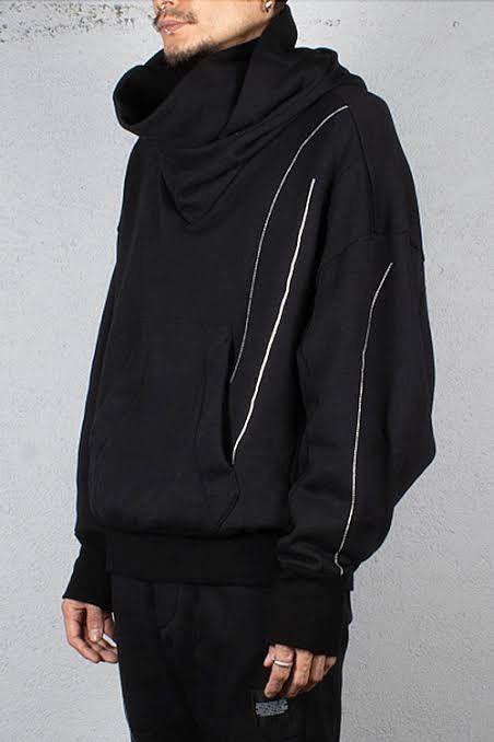 Julius 2021 Embroidered Cowl Hoodie | Grailed