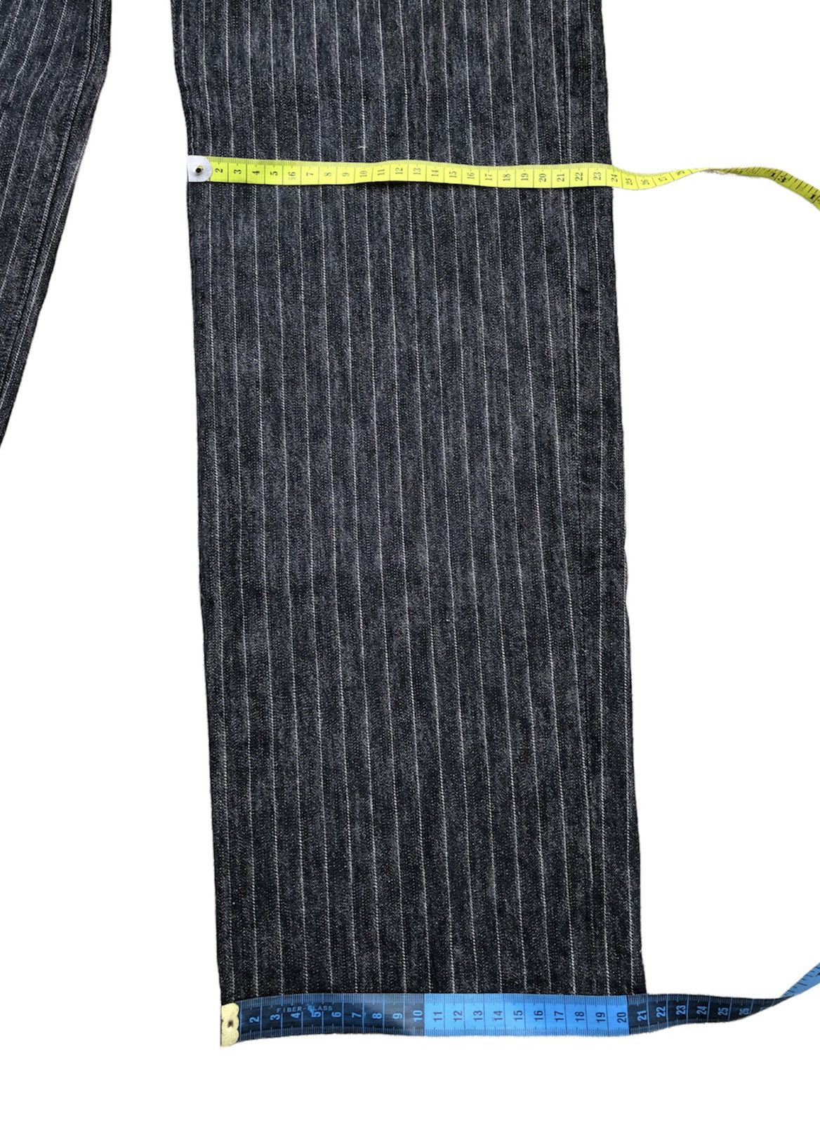 Hysteric Glamour Japanese-Finway Hickory Black Denim Pants Size US 30 / EU 46 - 5 Thumbnail