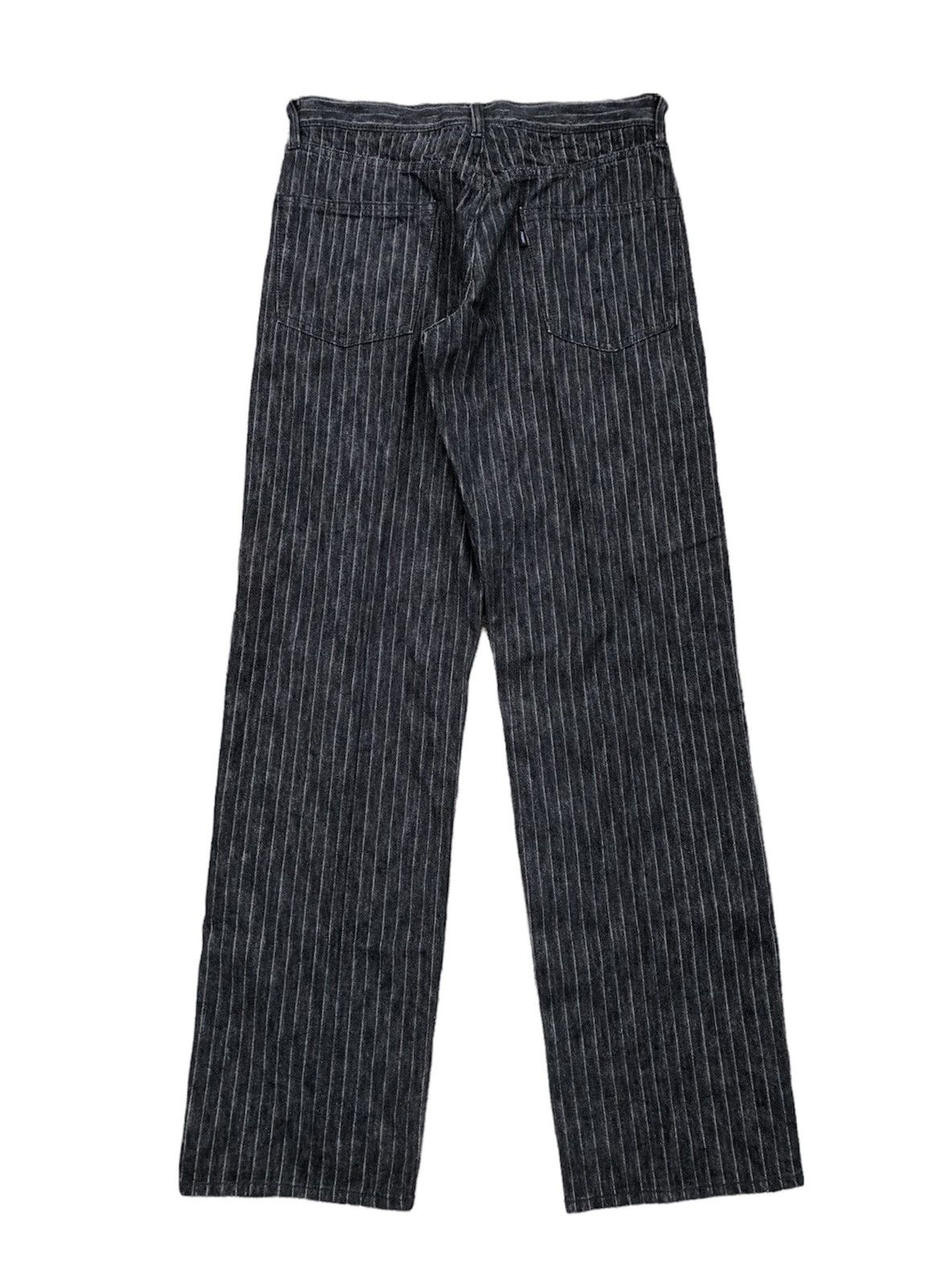 Hysteric Glamour Japanese-Finway Hickory Black Denim Pants Size US 30 / EU 46 - 2 Thumbnail