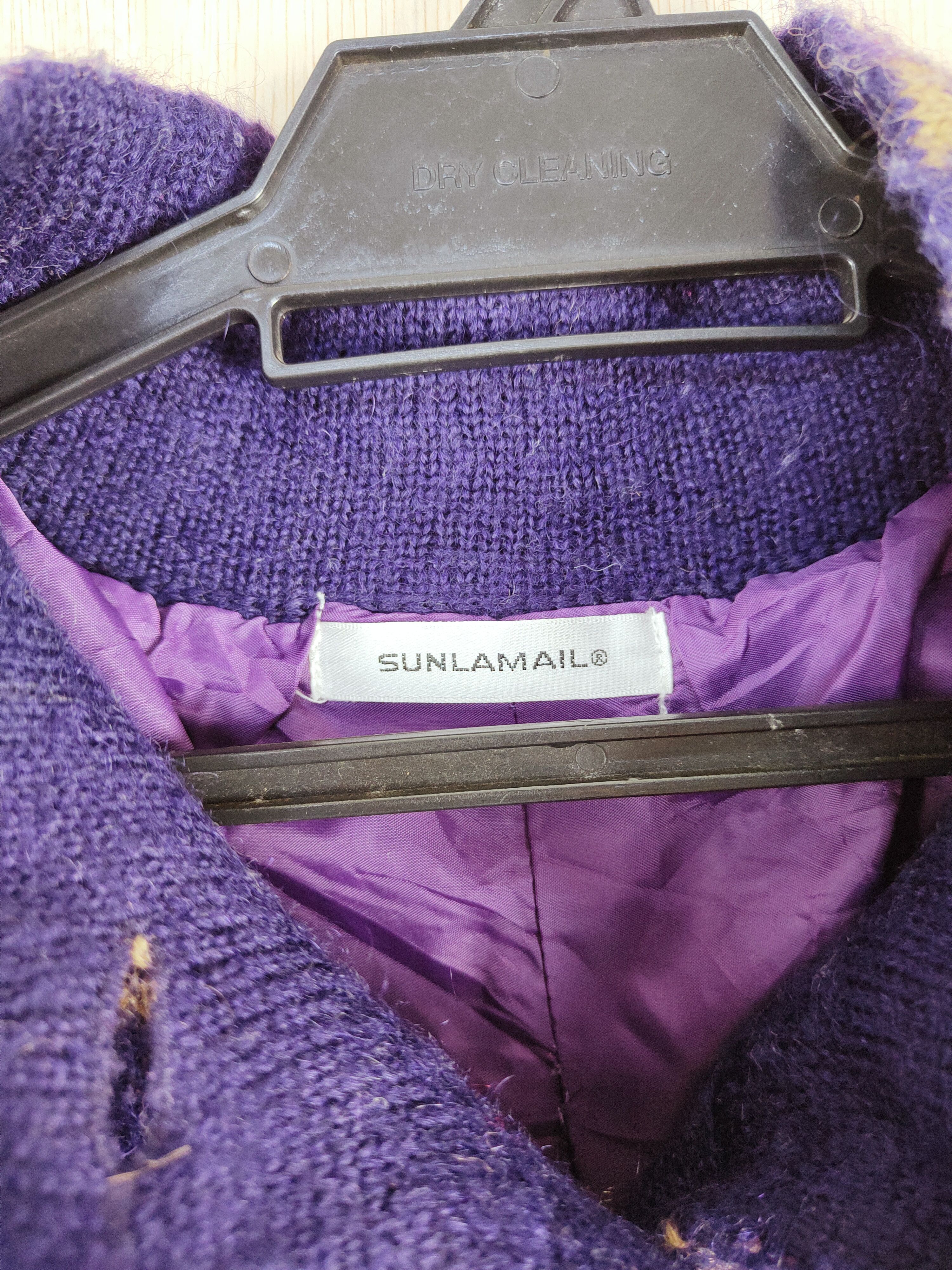 Homespun Knitwear × Japanese Brand Sunlamail® Dark Blue Knitwear cardigan #S295 Size US L / EU 52-54 / 3 - 10 Thumbnail