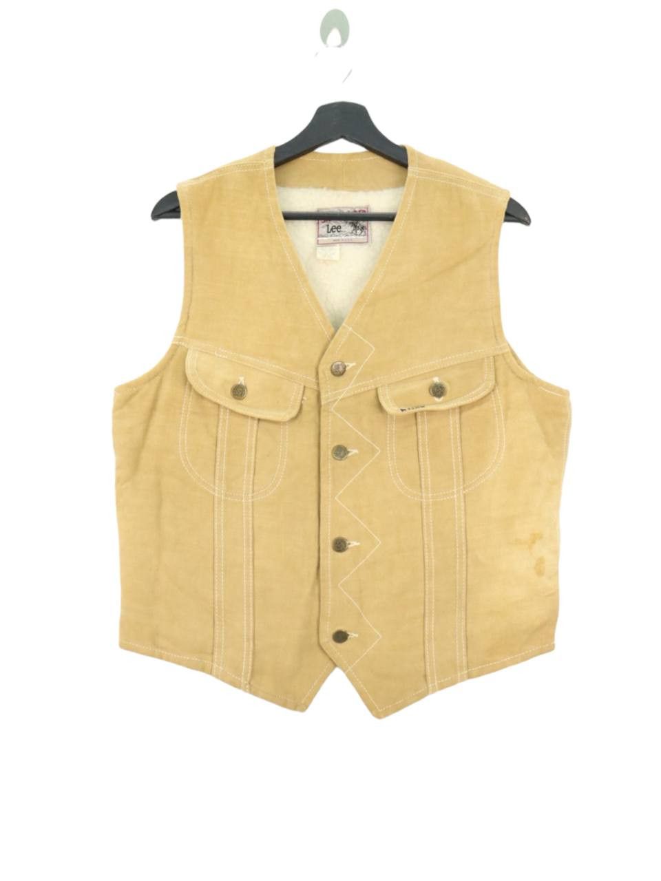 Lee Vintage 60's LEE Storm Rider Suede Sherpa Vest MADE IN USA Size US M / EU 48-50 / 2 - 3 Thumbnail