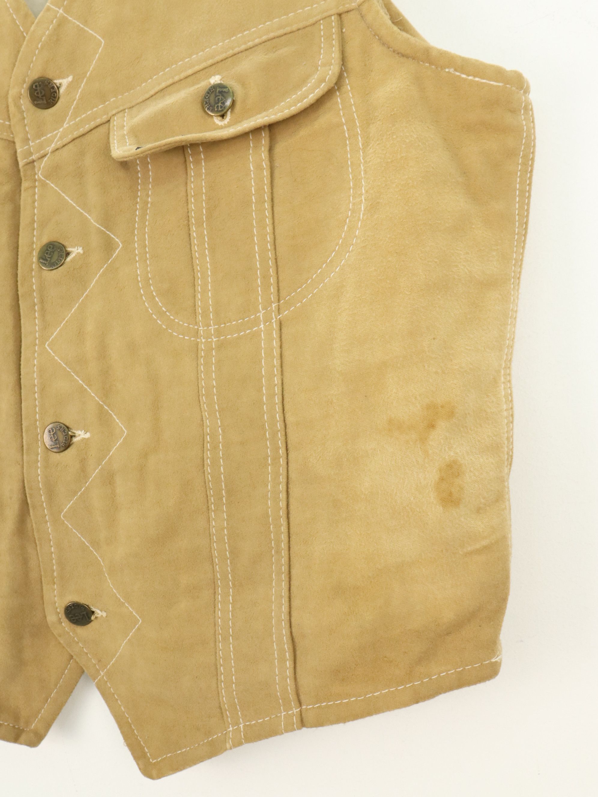 Lee Vintage 60's LEE Storm Rider Suede Sherpa Vest MADE IN USA Size US M / EU 48-50 / 2 - 8 Thumbnail