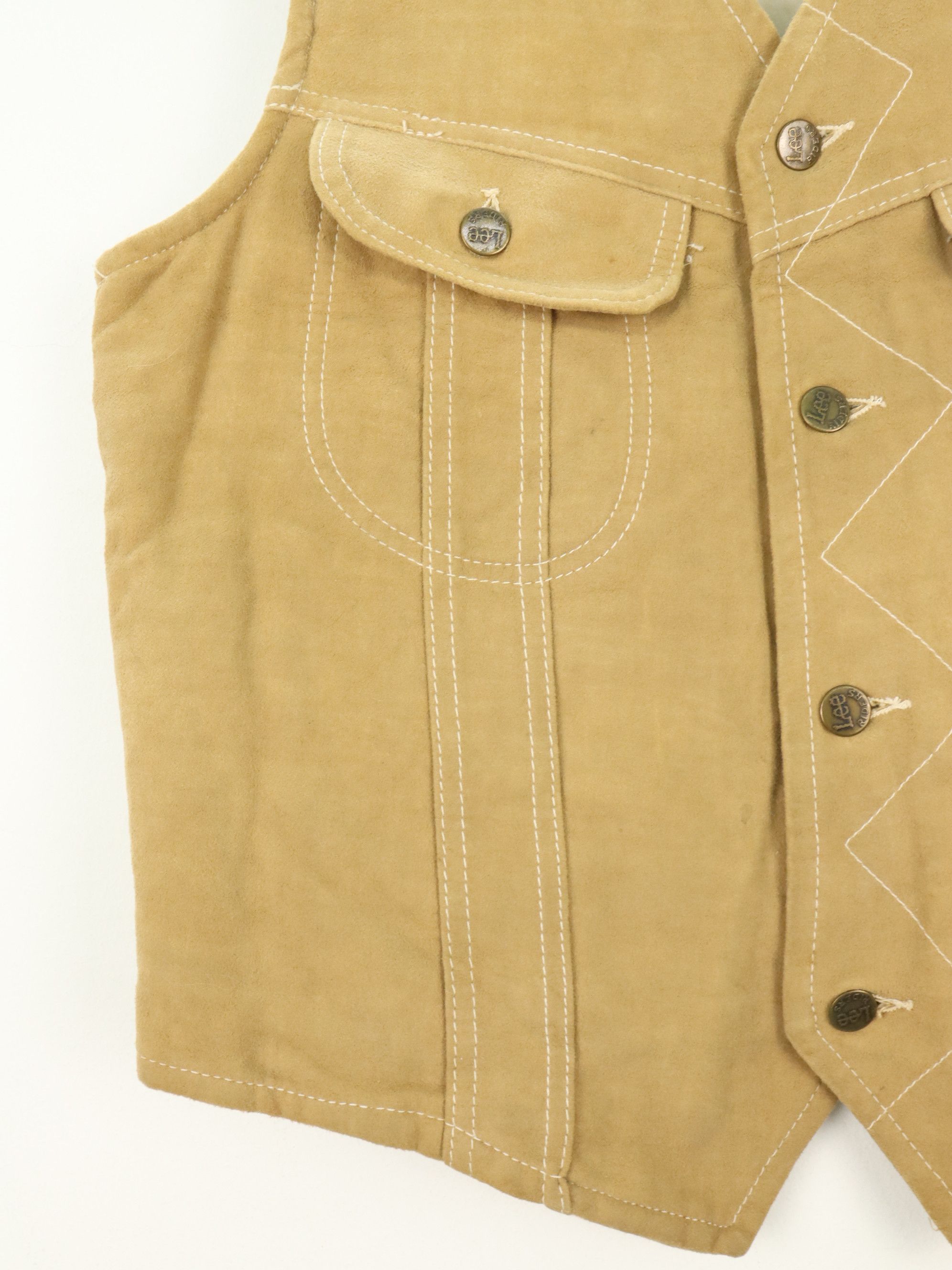 Lee Vintage 60's LEE Storm Rider Suede Sherpa Vest MADE IN USA Size US M / EU 48-50 / 2 - 9 Thumbnail