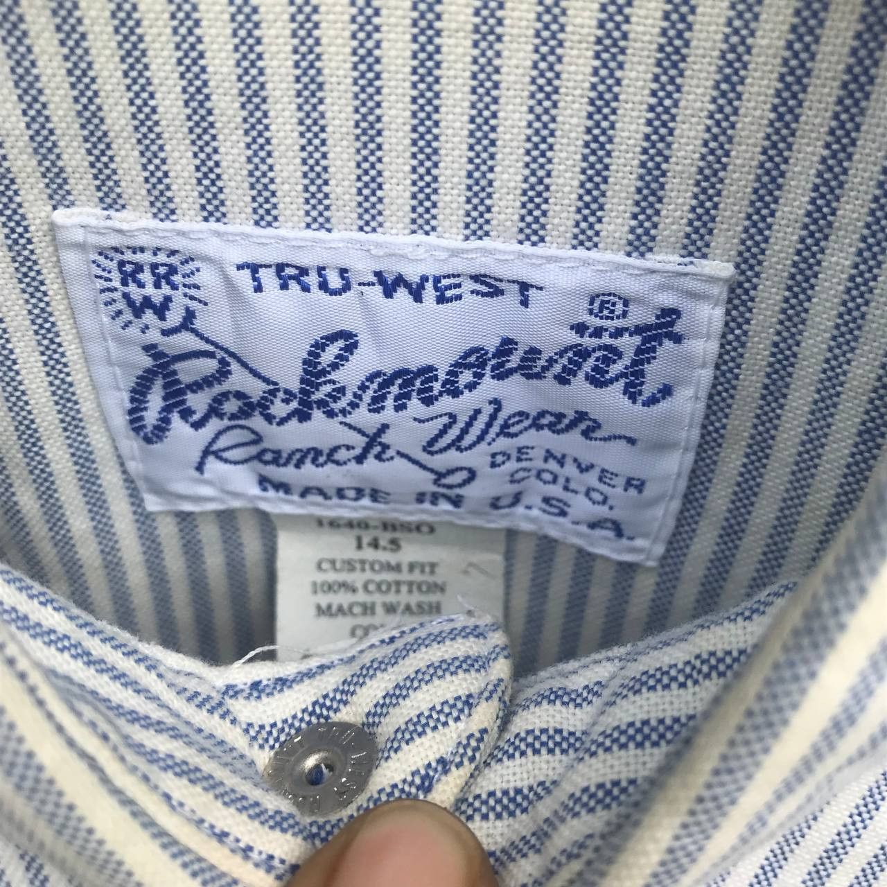 Orslow Vintage Rockmount Ranch Wear Workshirt Size US M / EU 48-50 / 2 - 3 Thumbnail
