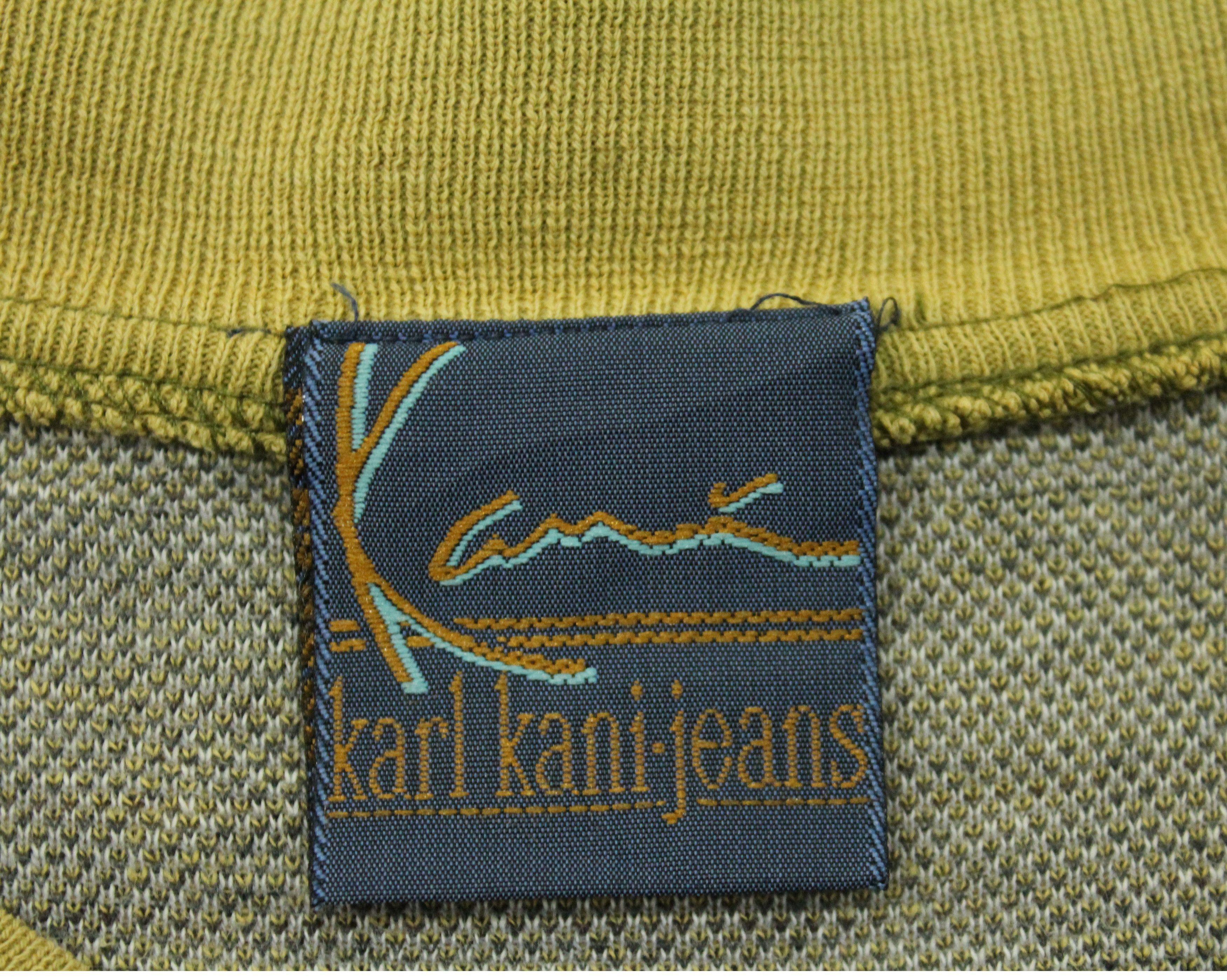 Karl Kani Vintage KARL KANI Shirt Aztec Tribal Quarter Sleeve Size US L / EU 52-54 / 3 - 10 Thumbnail