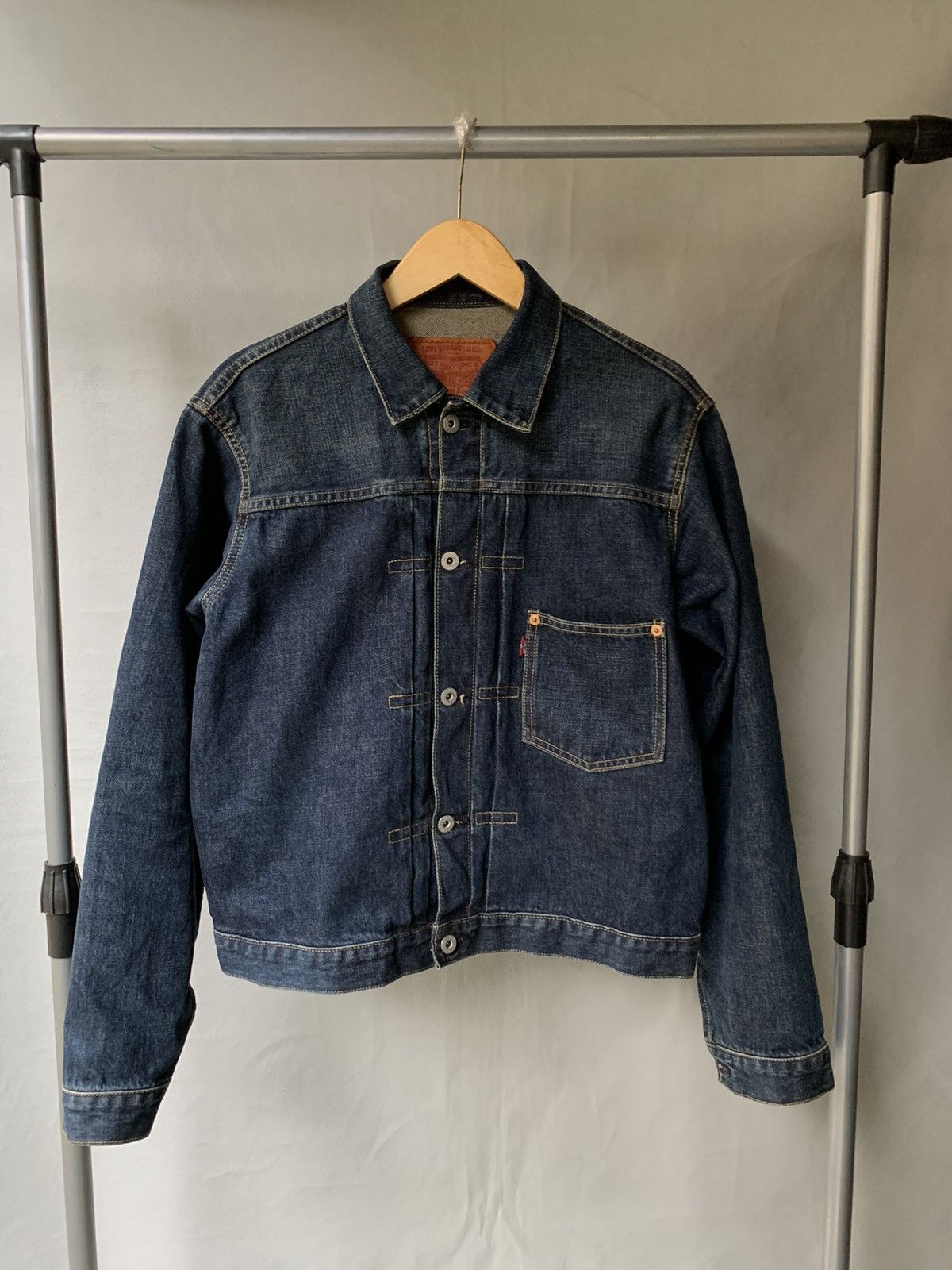 Vintage Vintage Levis 71506 XX selvedge type 1 trucker jacket