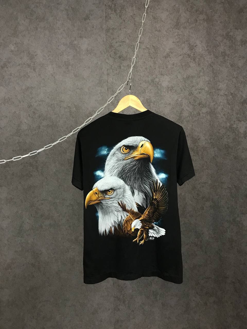 Other Eagle vintage animal overprinted tee Size US M / EU 48-50 / 2 - 2 Thumbnail