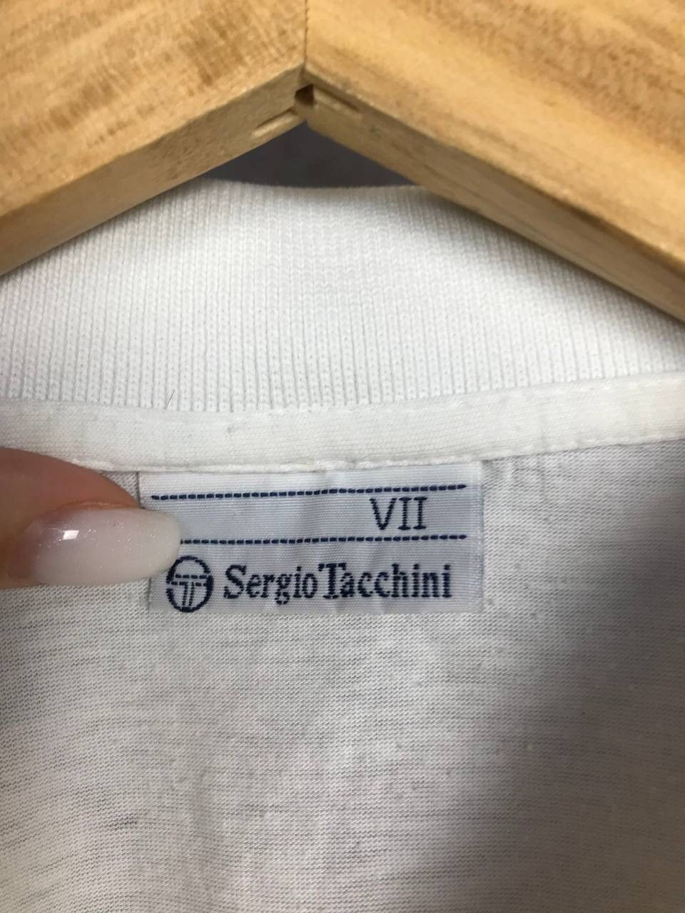 Sergio Tacchini × Vintage Sergio Tacchini vintage sportwear Andre Agassi polo tee Size US XL / EU 56 / 4 - 3 Thumbnail