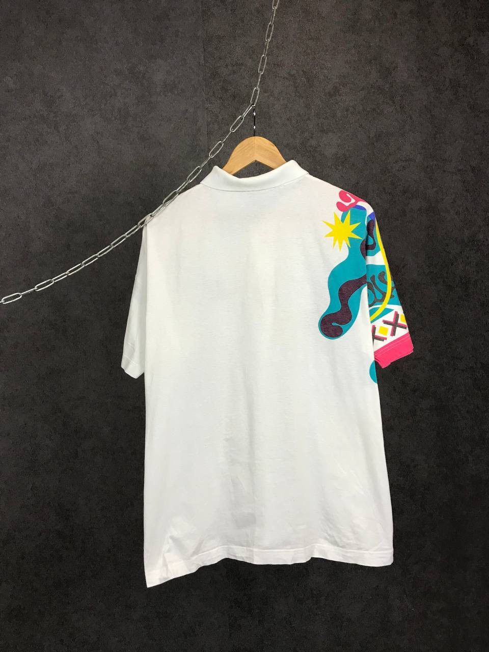 Sergio Tacchini × Vintage Sergio Tacchini vintage sportwear Andre Agassi polo tee Size US XL / EU 56 / 4 - 6 Thumbnail