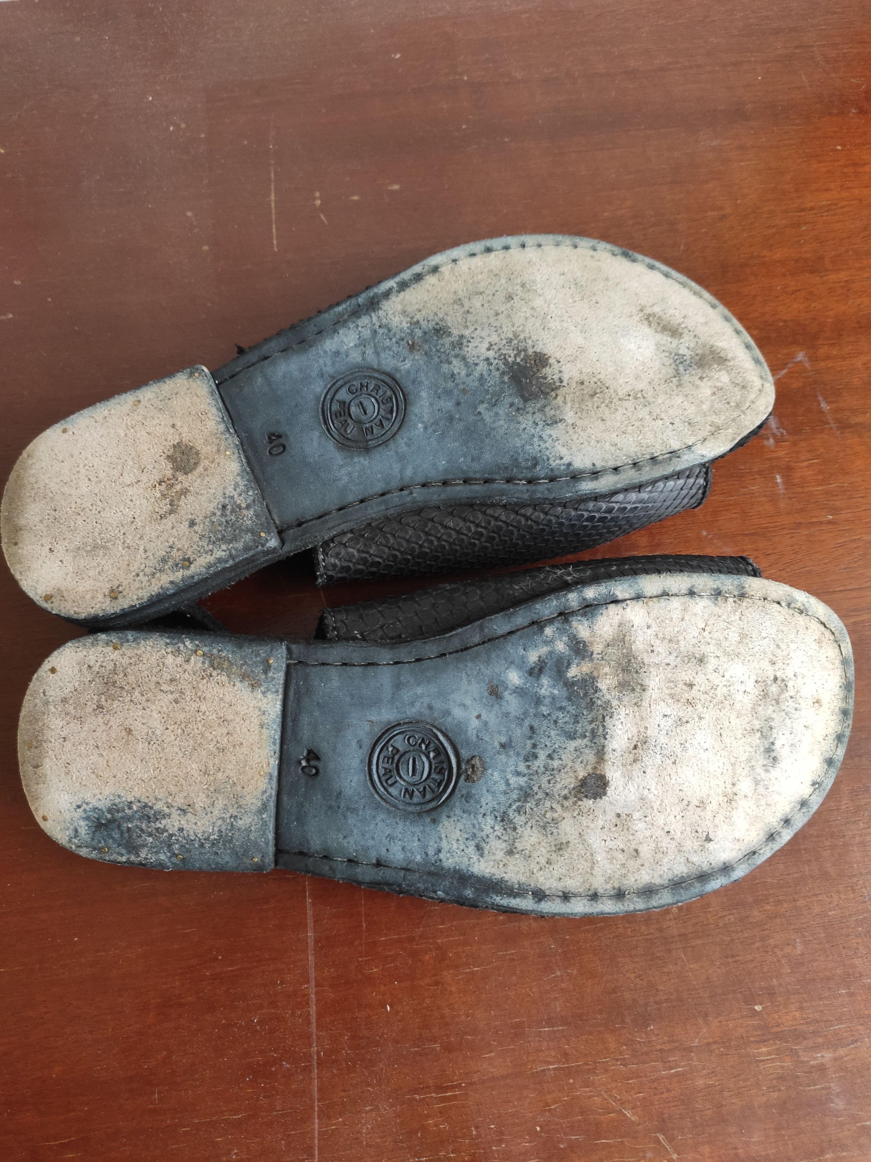 CHRISTIAN PEAU PYTHON SKIN SANDALS.Like Guidi or Uma Wang Size US 8.5 / IT 38.5 - 7 Thumbnail