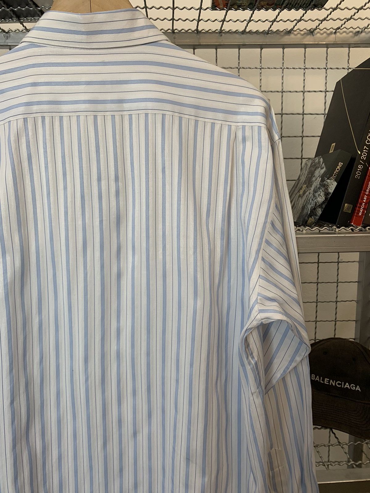 Giorgio Armani Giorgio Armani stripe Shirt Size US XXL / EU 58 / 5 - 11 Thumbnail