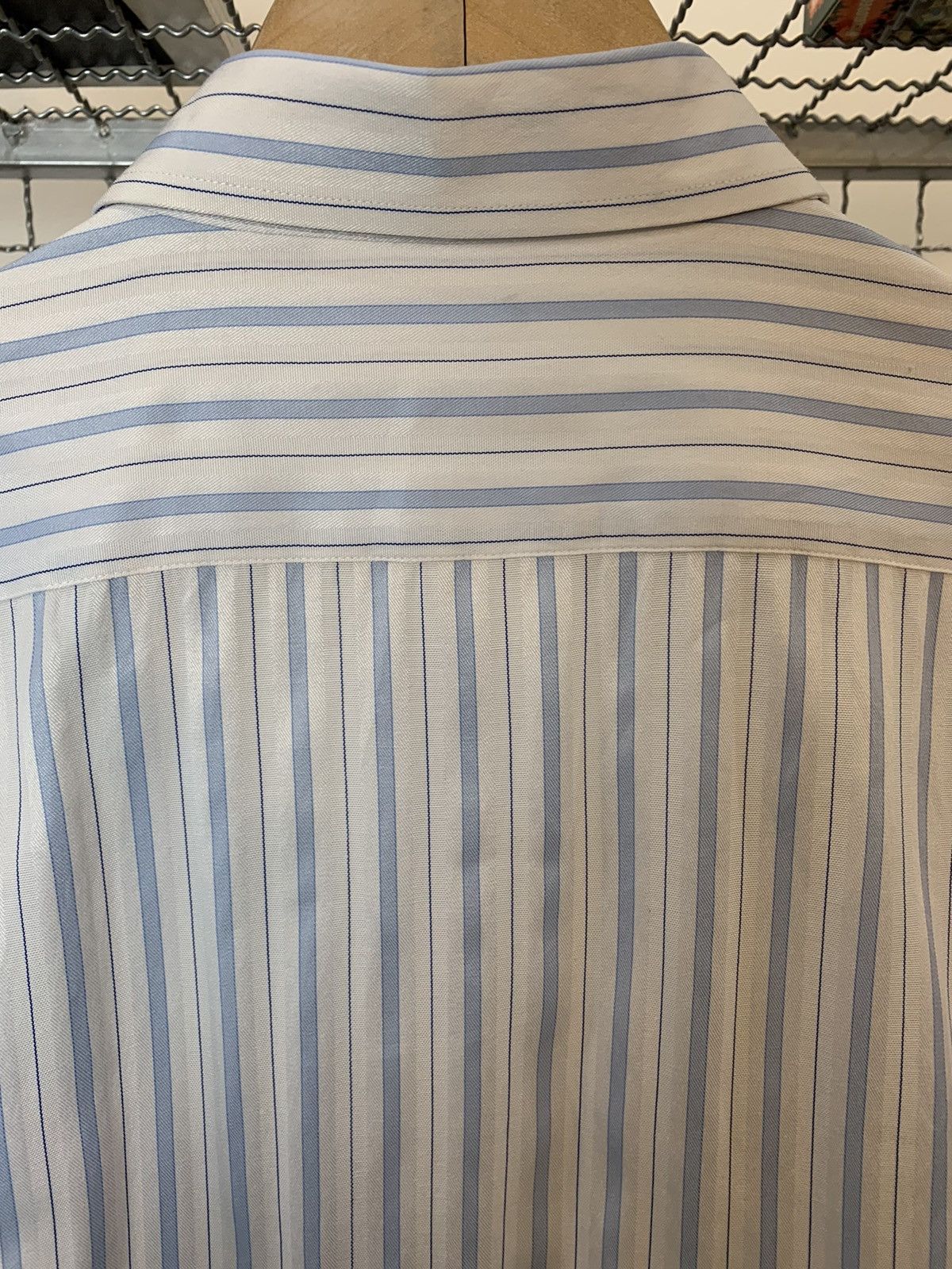 Giorgio Armani Giorgio Armani stripe Shirt Size US XXL / EU 58 / 5 - 10 Thumbnail