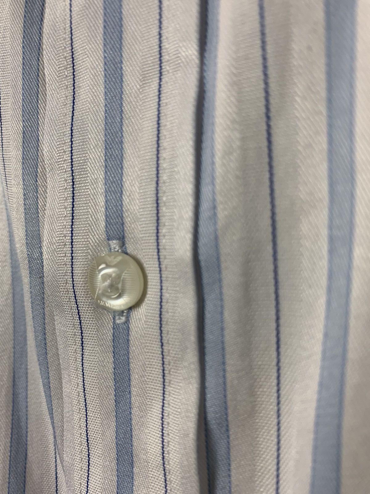 Giorgio Armani Giorgio Armani stripe Shirt Size US XXL / EU 58 / 5 - 16 Thumbnail