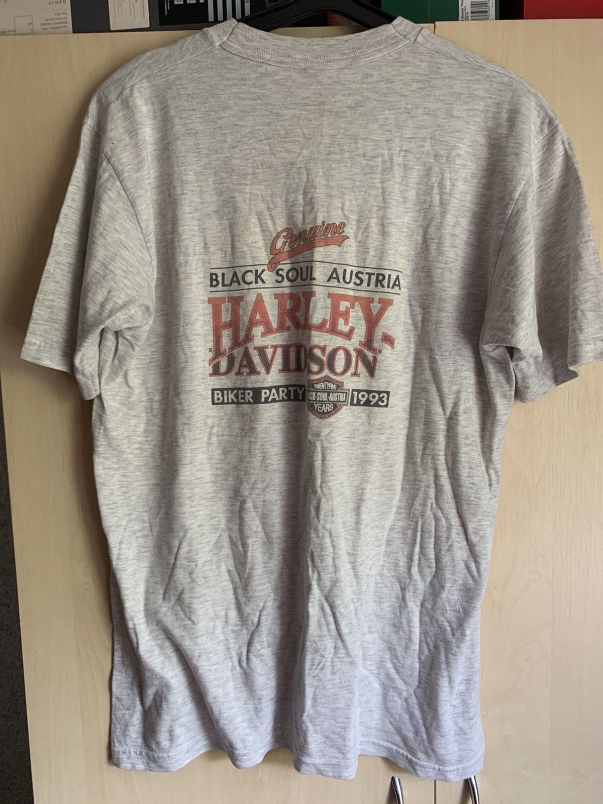 Harley Davidson × Vintage Harley Davidson 1993 tee vintage Size US L / EU 52-54 / 3 - 3 Thumbnail