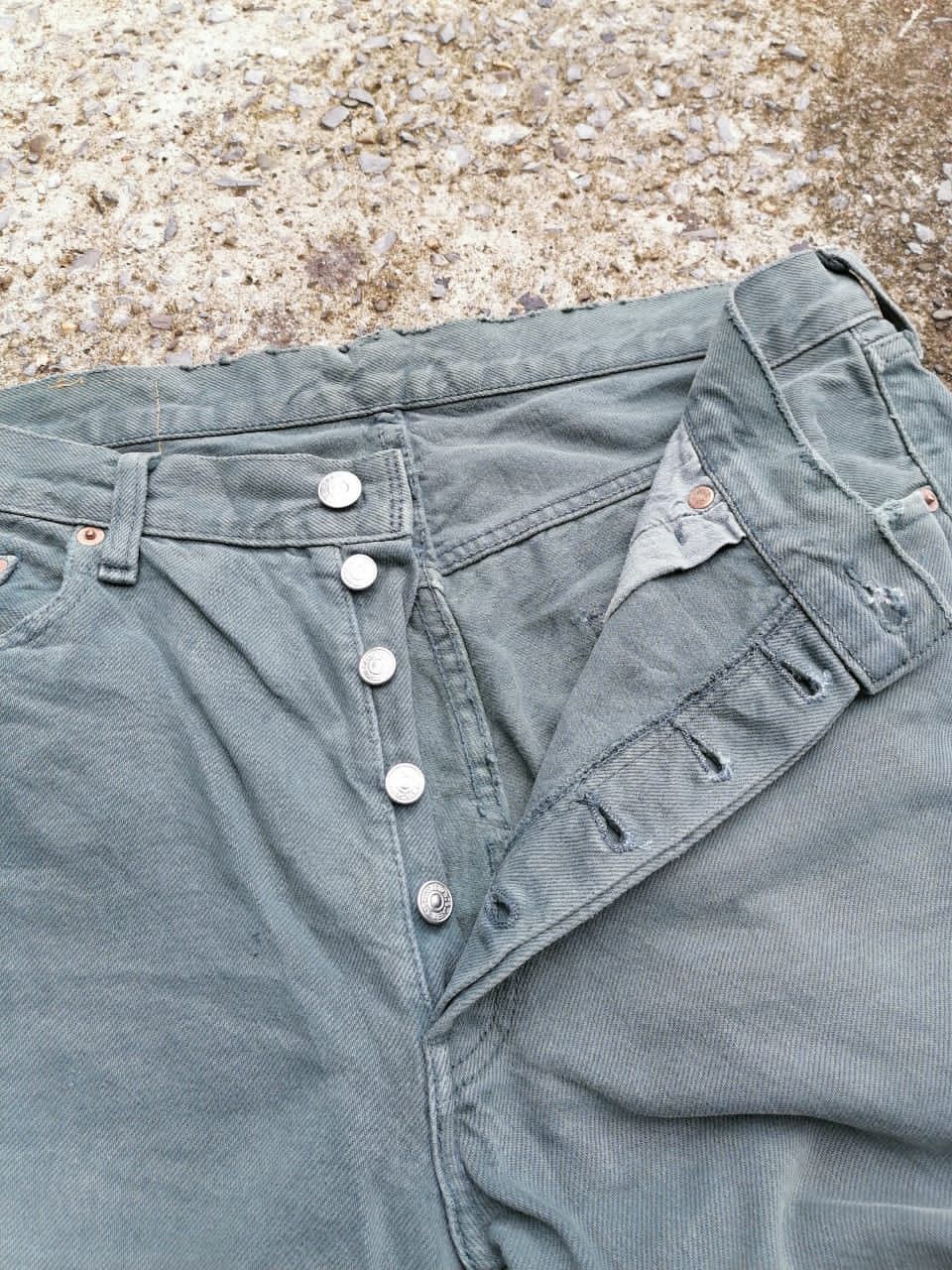 Levi's Levi's Strauss 501 Fly Button Pants Size US 34 / EU 50 - 6 Thumbnail