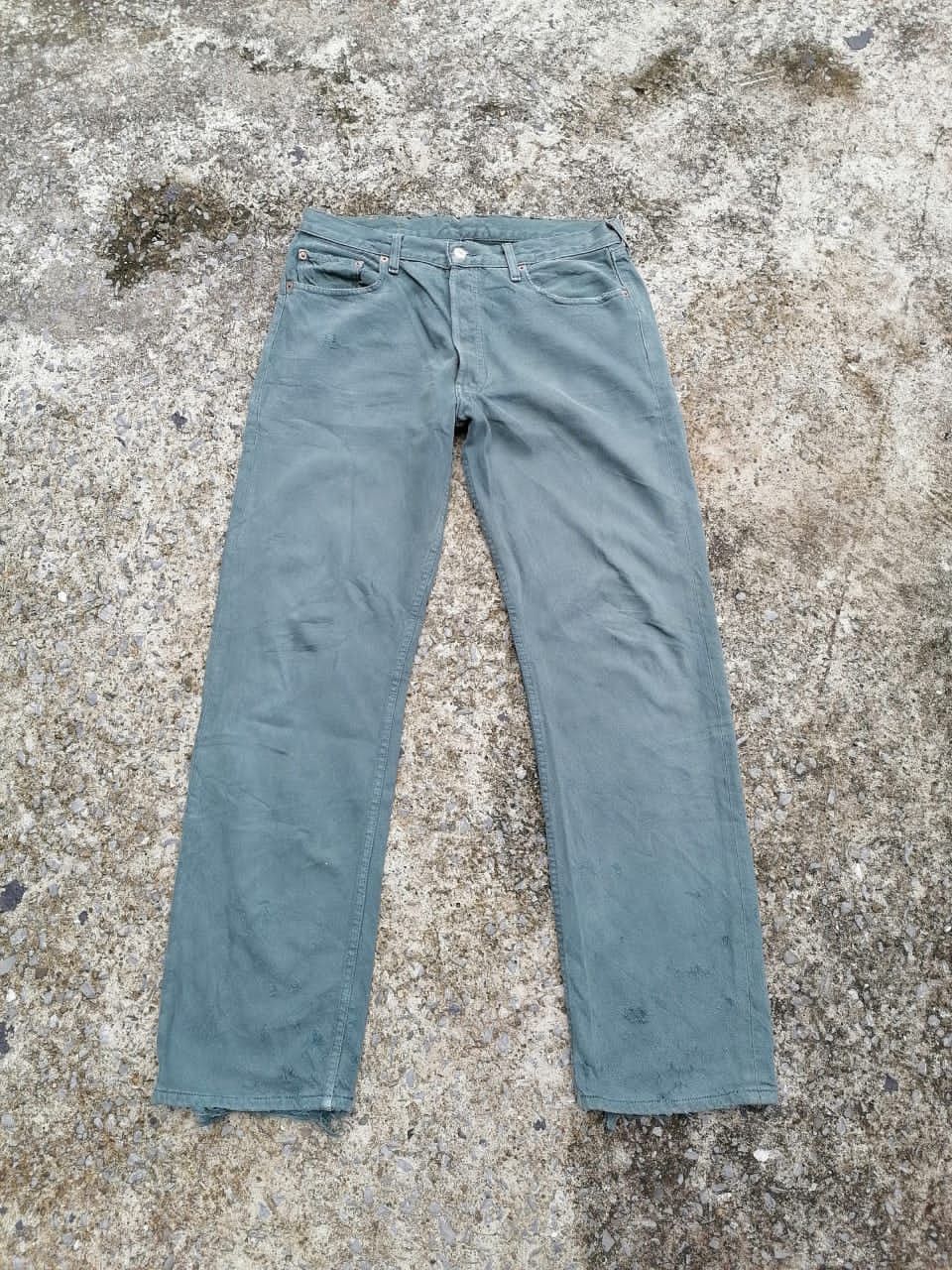 Levi's Levi's Strauss 501 Fly Button Pants Size US 34 / EU 50 - 1 Thumbnail