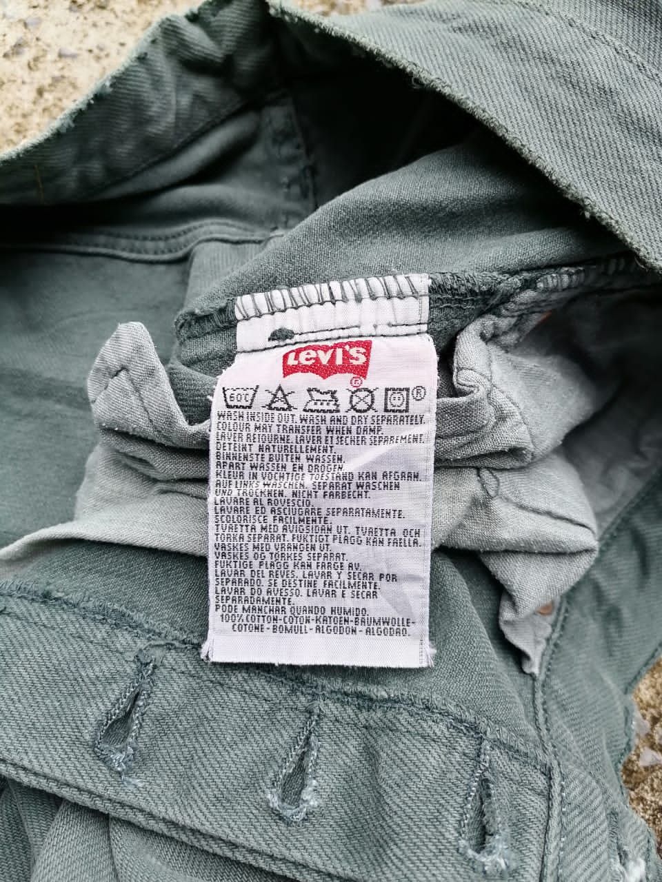 Levi's Levi's Strauss 501 Fly Button Pants Size US 34 / EU 50 - 8 Thumbnail
