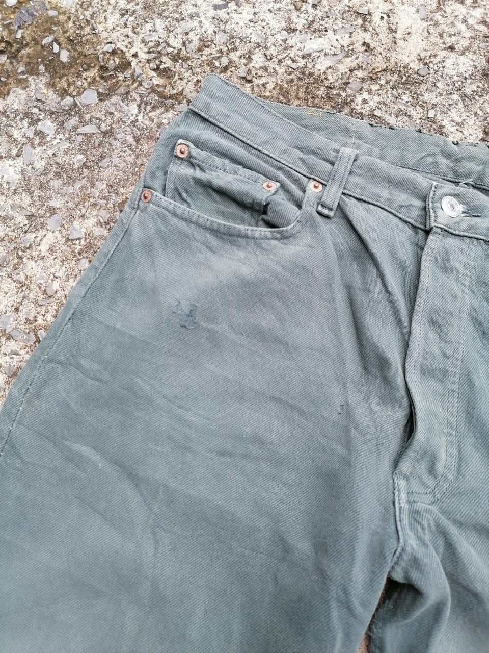Levi's Levi's Strauss 501 Fly Button Pants Size US 34 / EU 50 - 4 Thumbnail