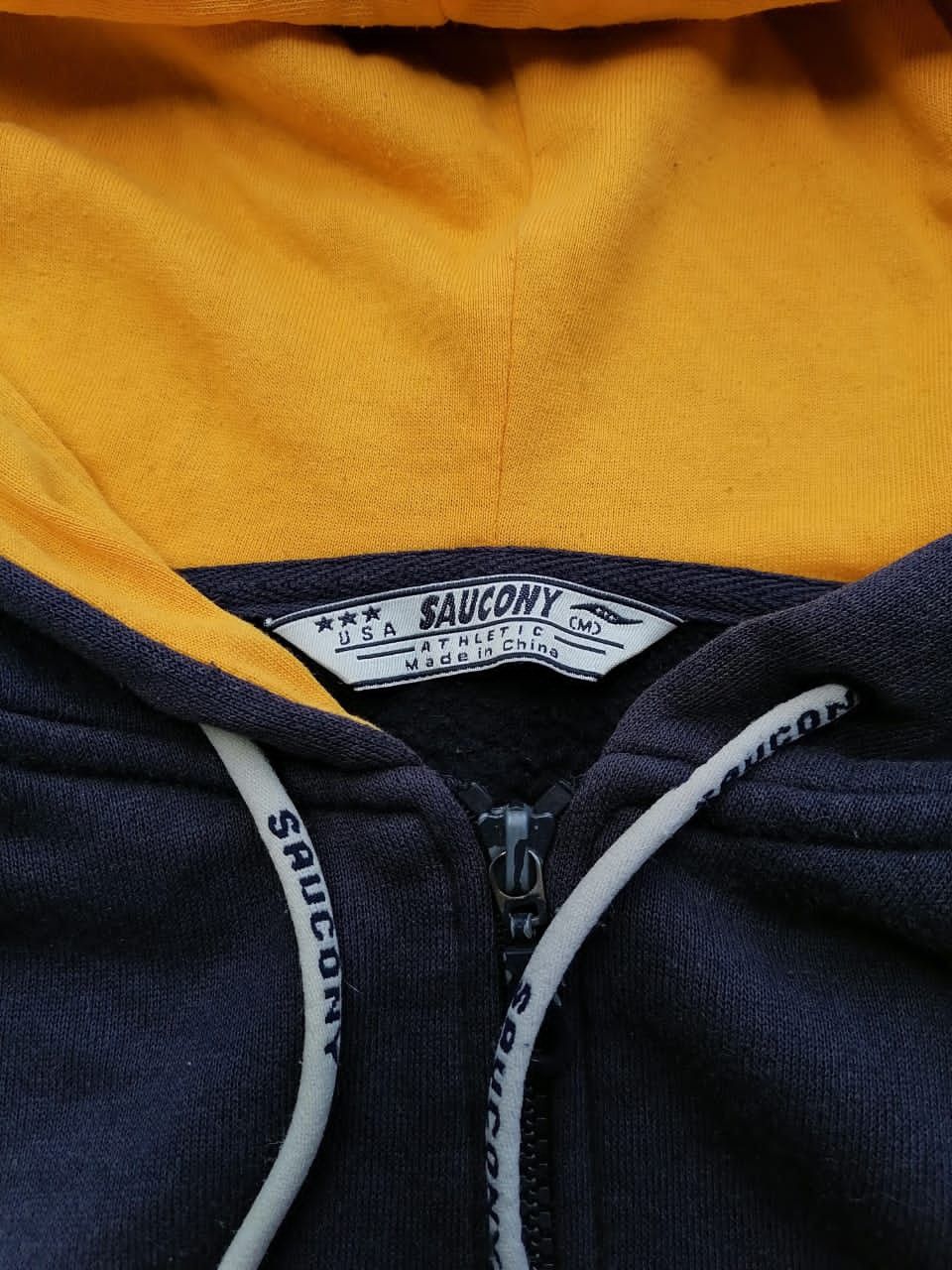 Saucony Saucony Spellout Zipper Hoodie Size US M / EU 48-50 / 2 - 3 Thumbnail