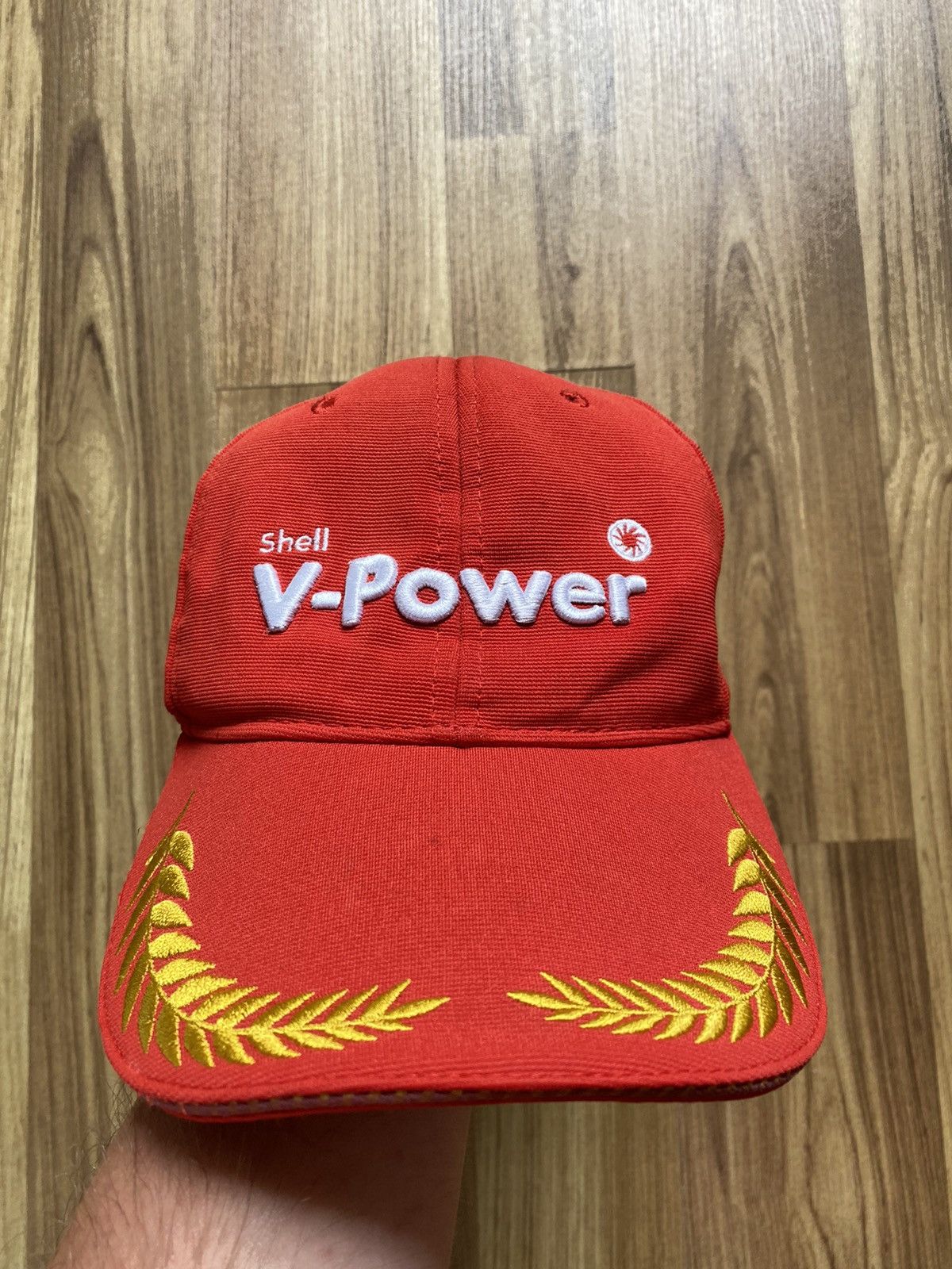 Vintage Shell V Power Diesel Audi Racing Hat Cap Mercedes BMW Size ONE SIZE - 1 Thumbnail