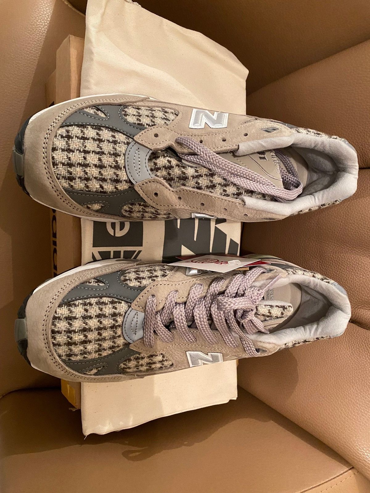 New Balance 991 Made in England x Harris Tweed