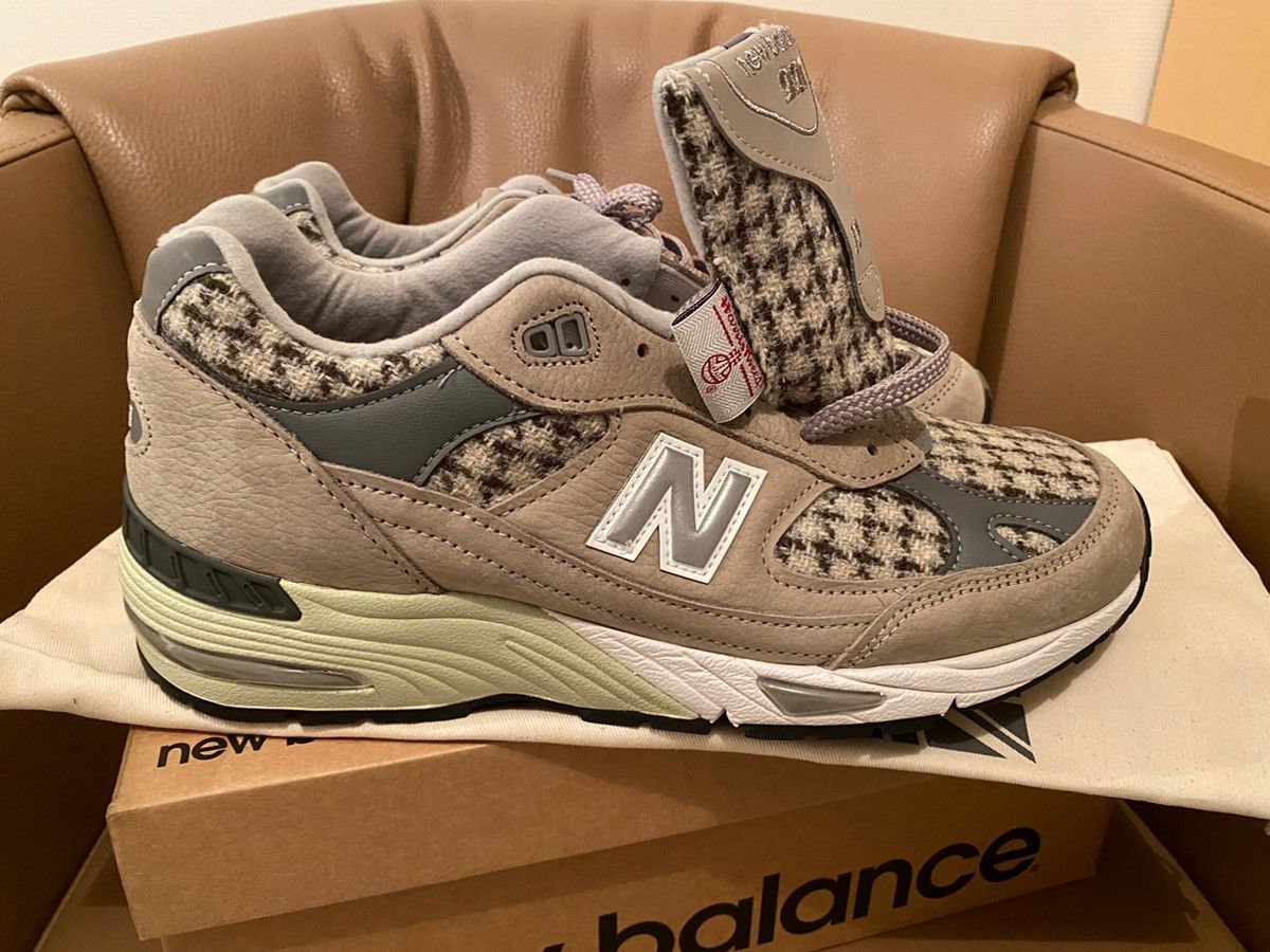New Balance 991 Made in England x Harris Tweed