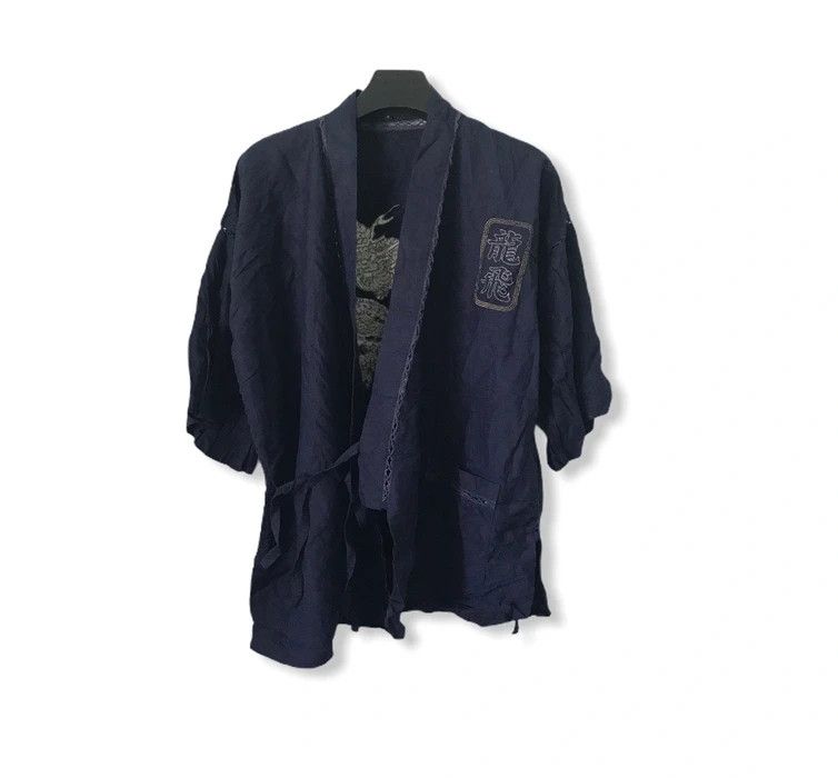 Japanese Brand Japanese Traditional Dragon 🐉 Kimono Jacket Size US L / EU 52-54 / 3 - 4 Thumbnail