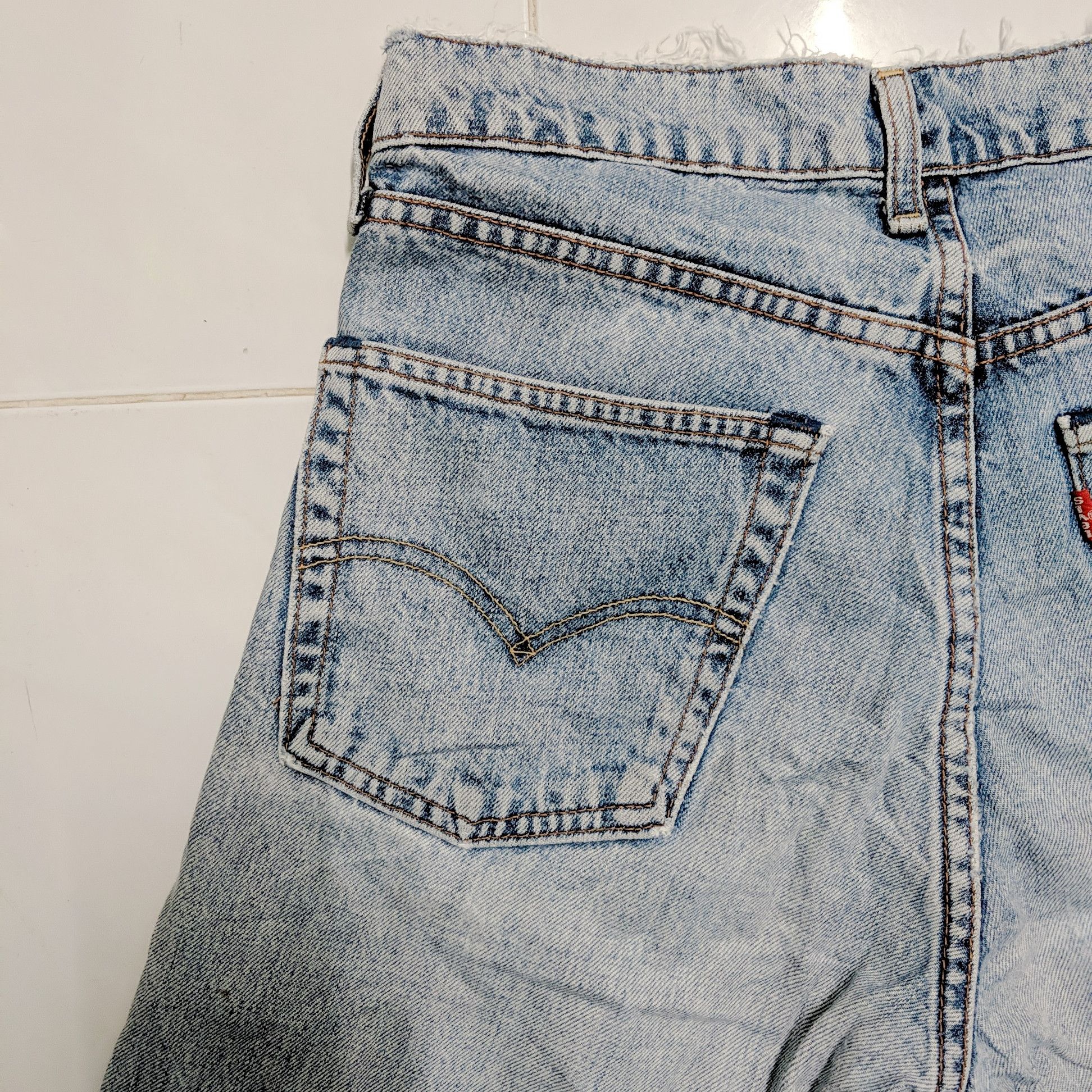 Jean × Levi's × Vintage Vintage Levis Faded Distressed Denim Jean Pants Size US 30 / EU 46 - 10 Thumbnail