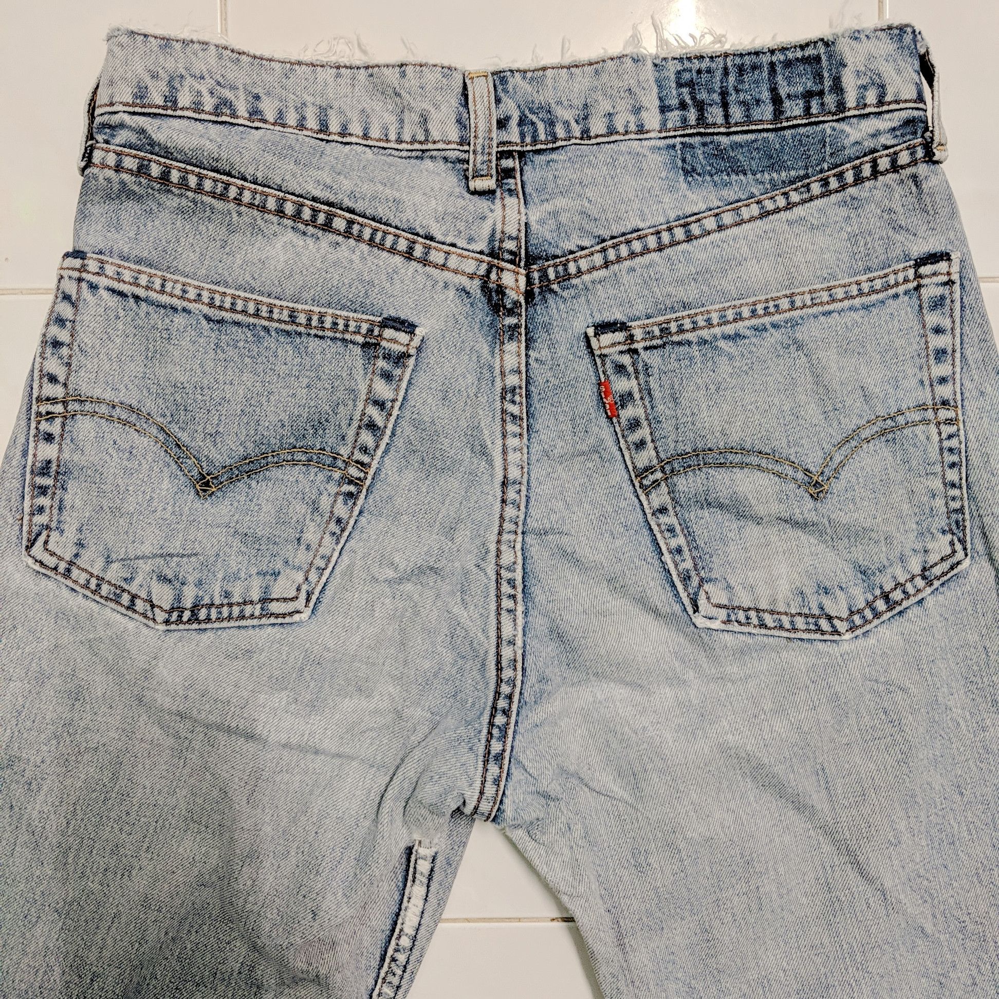 Jean × Levi's × Vintage Vintage Levis Faded Distressed Denim Jean Pants Size US 30 / EU 46 - 14 Thumbnail
