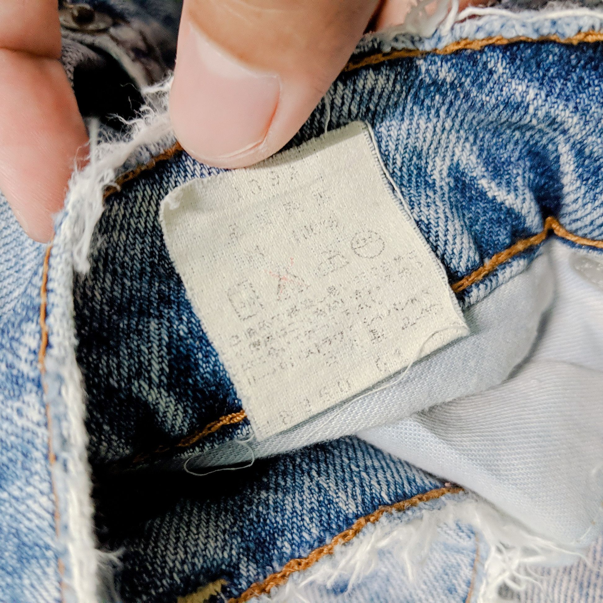 Jean × Levi's × Vintage Vintage Levis Faded Distressed Denim Jean Pants Size US 30 / EU 46 - 11 Thumbnail